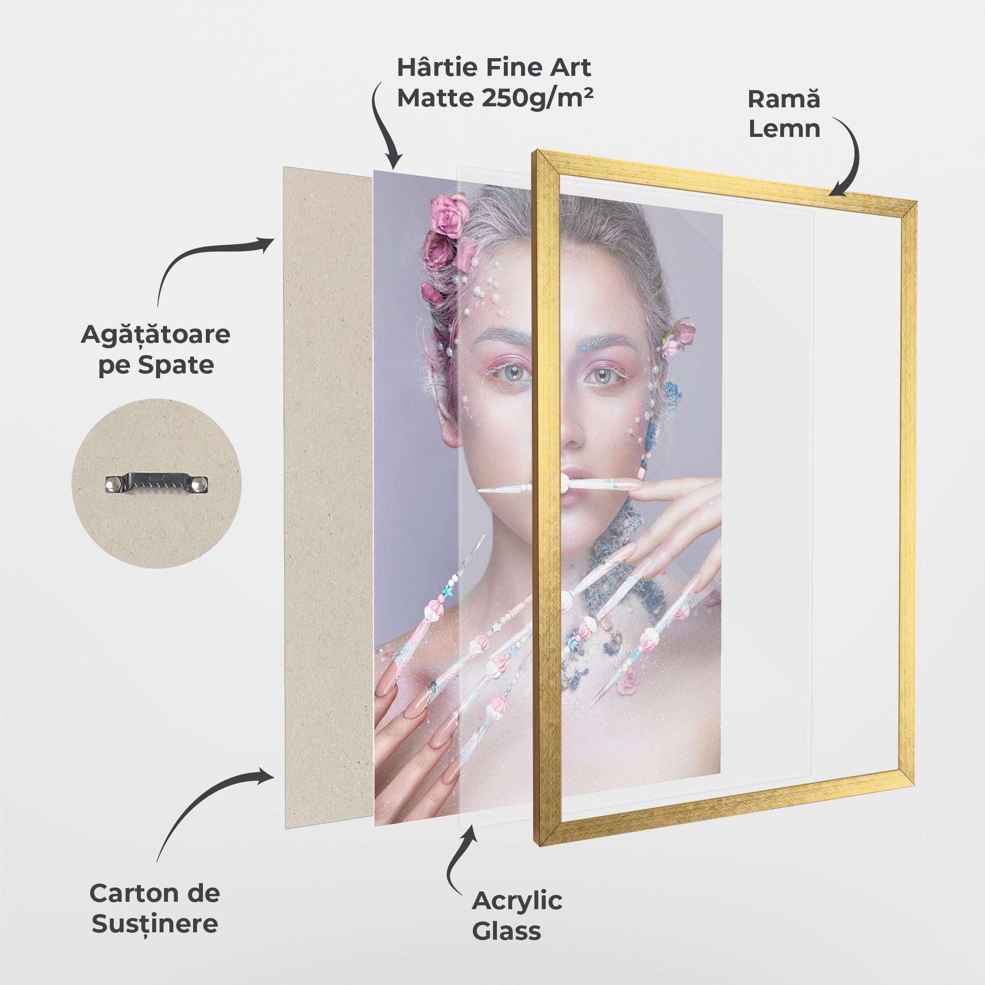 Poster Înrămat Sweet Fairy mockup 1