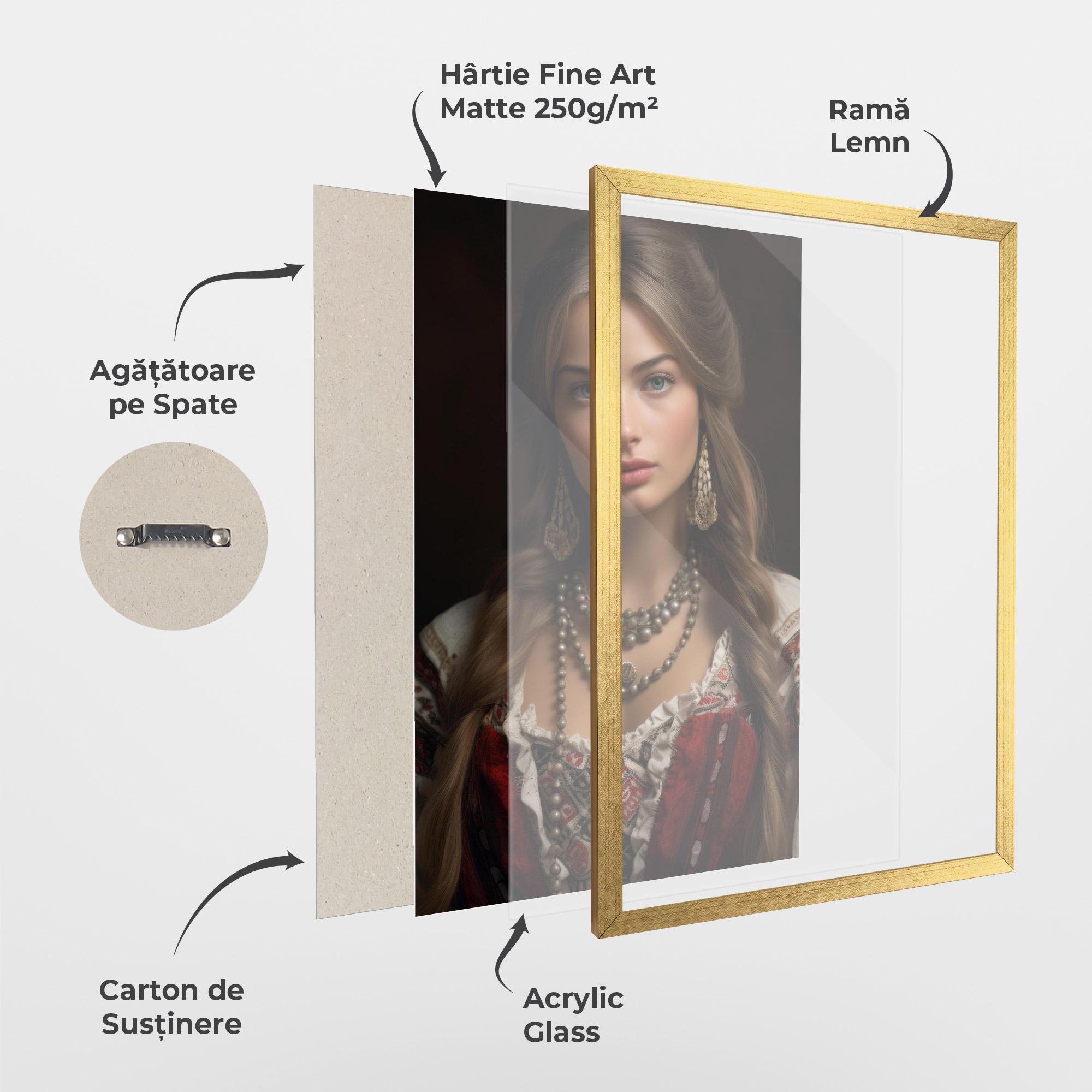 Poster Înrămat Traditional Necklace mockup 1