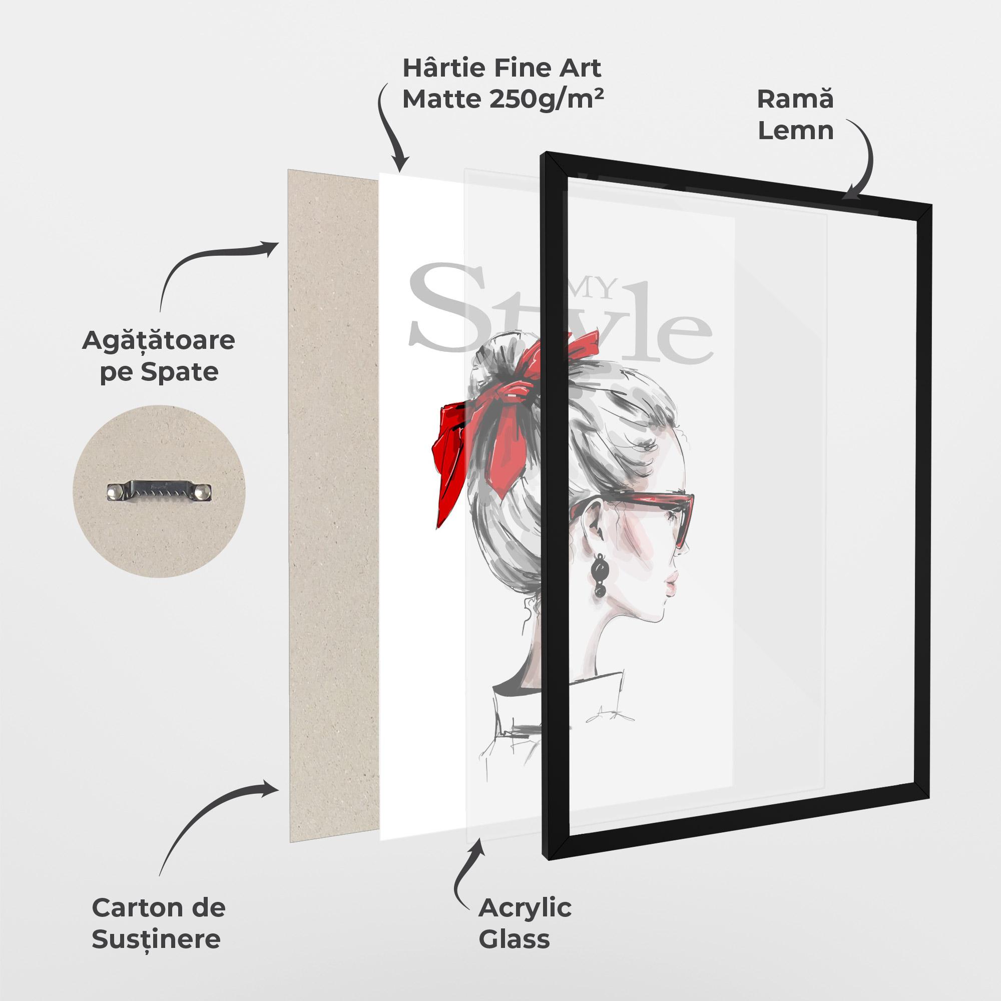 Poster Înrămat My Style mockup 1