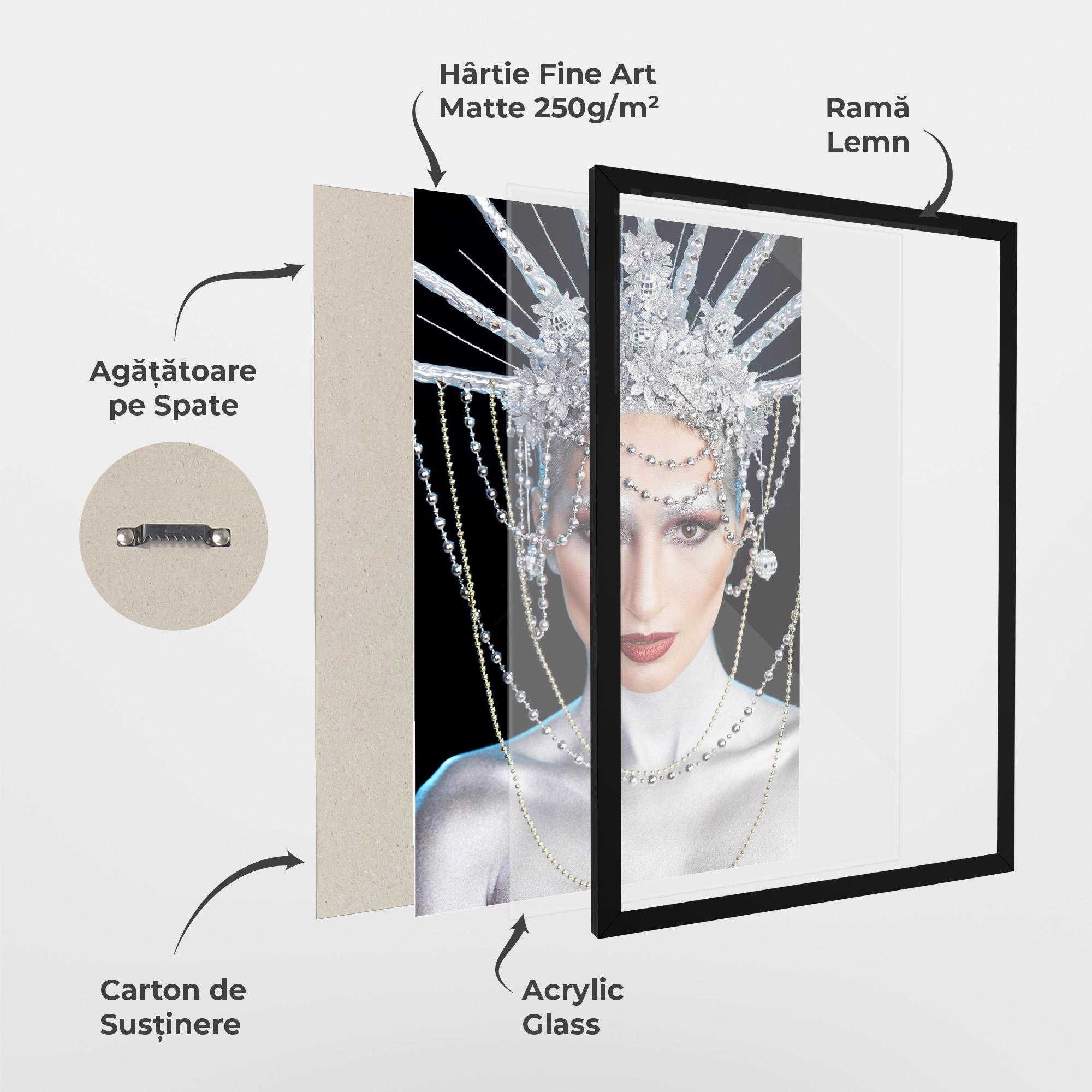 Poster Înrămat Statue Liberty Accessory mockup 1