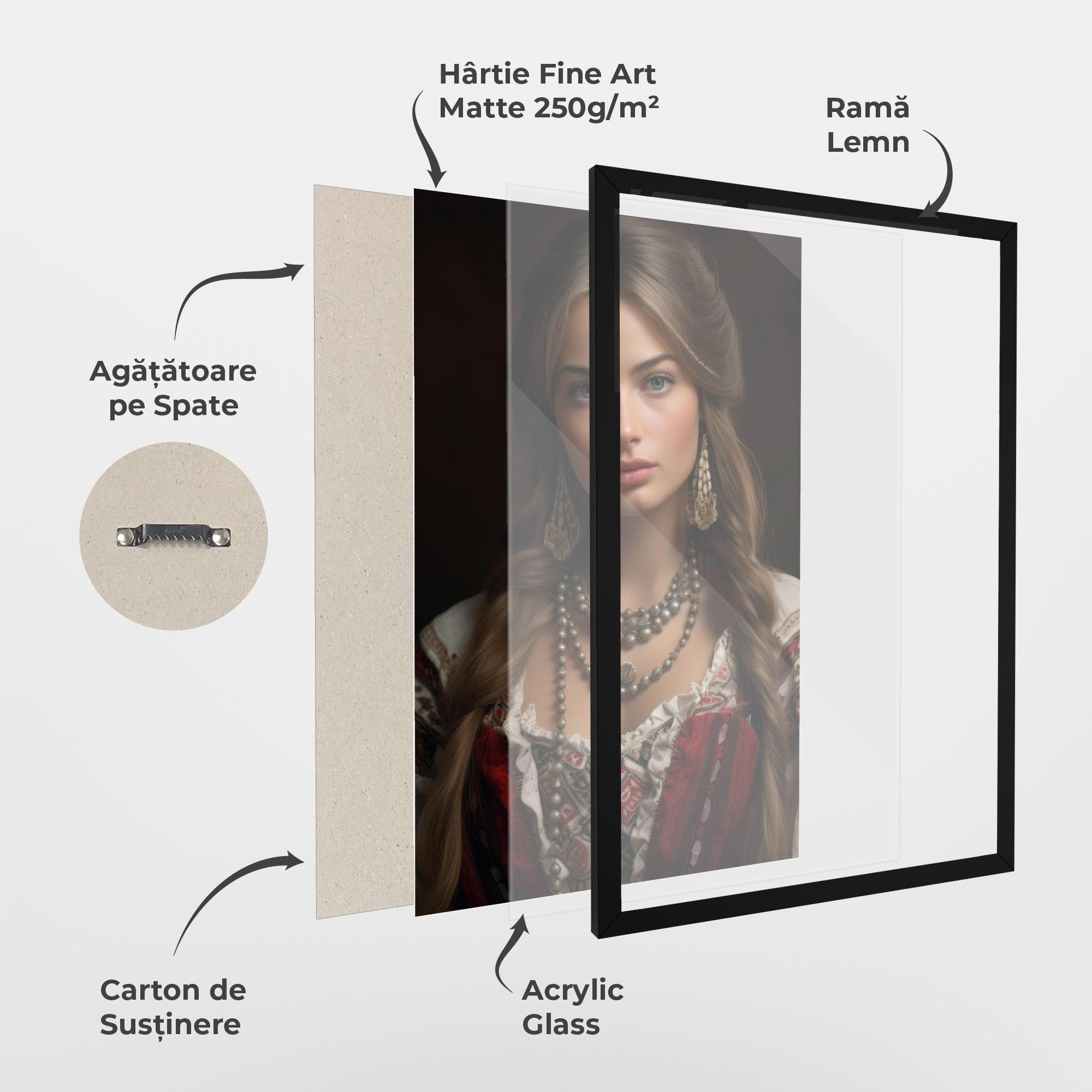 Poster Înrămat Traditional Necklace mockup 1