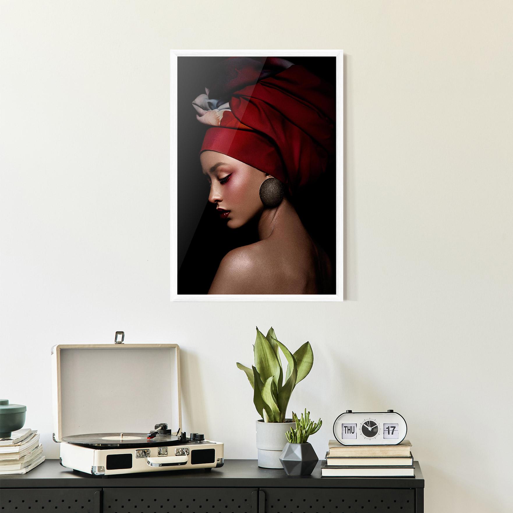 Poster Înrămat Big Circle Earring mockup 2