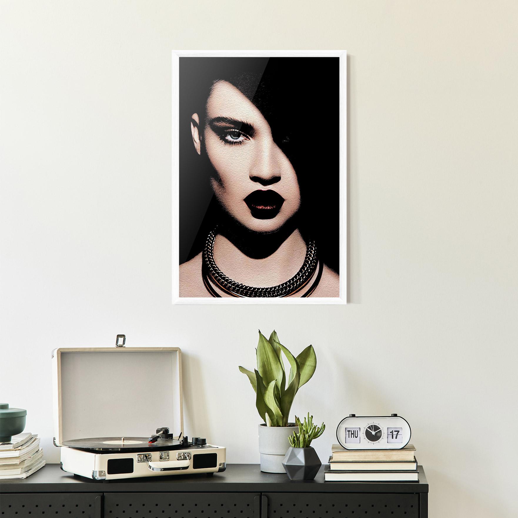 Poster Înrămat Gold Necklace mockup 2