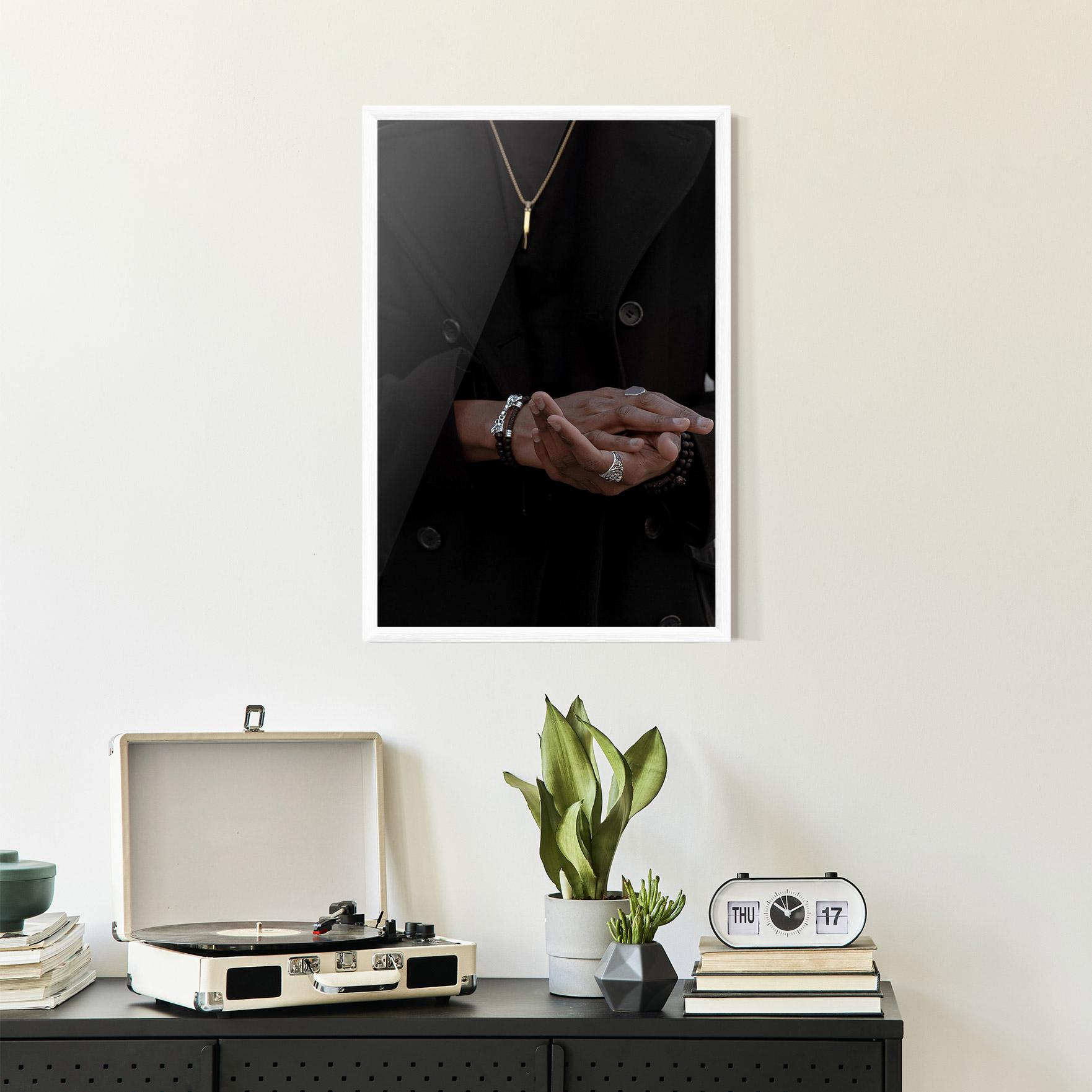 Poster Înrămat Man Accessories mockup 2