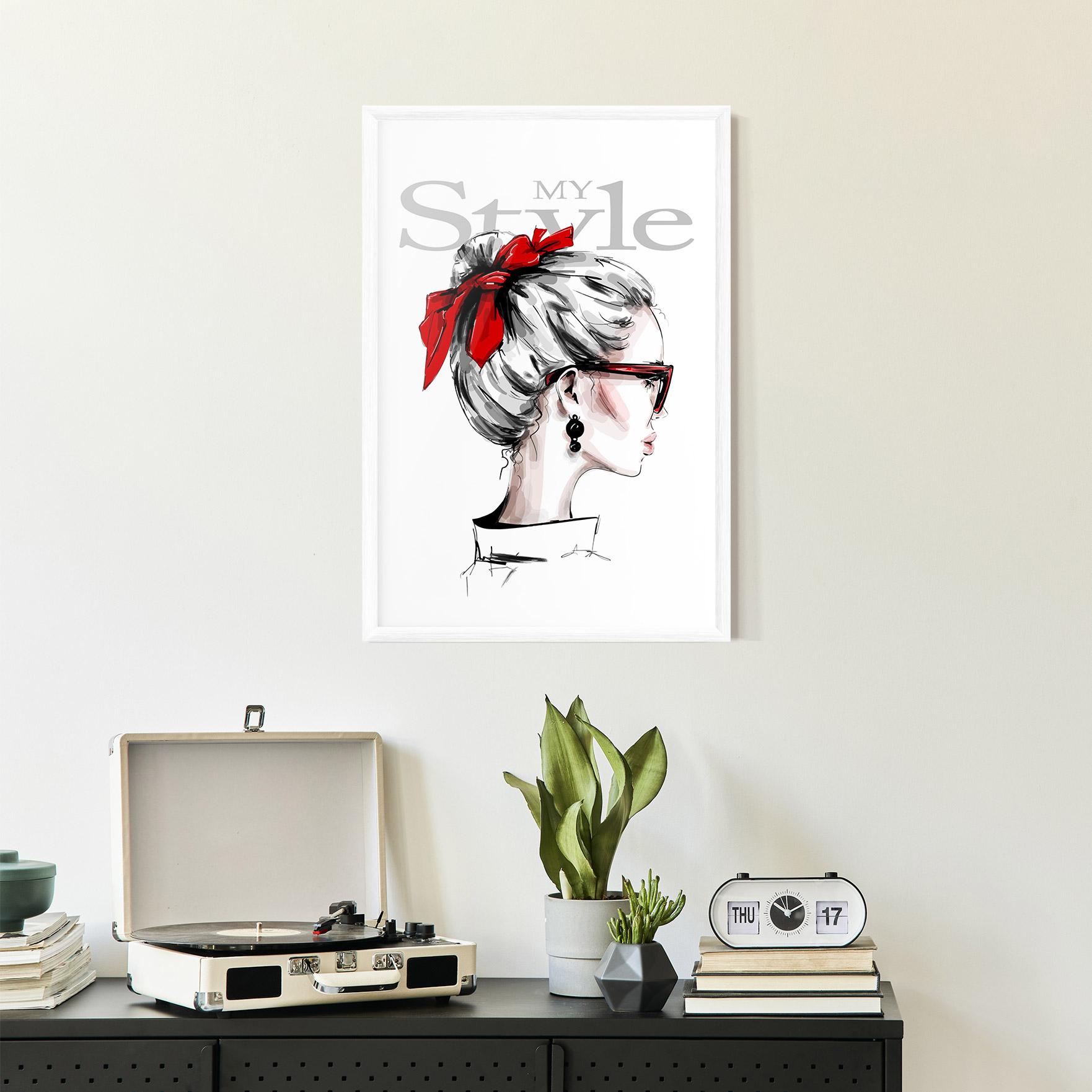 Poster Înrămat My Style mockup 2