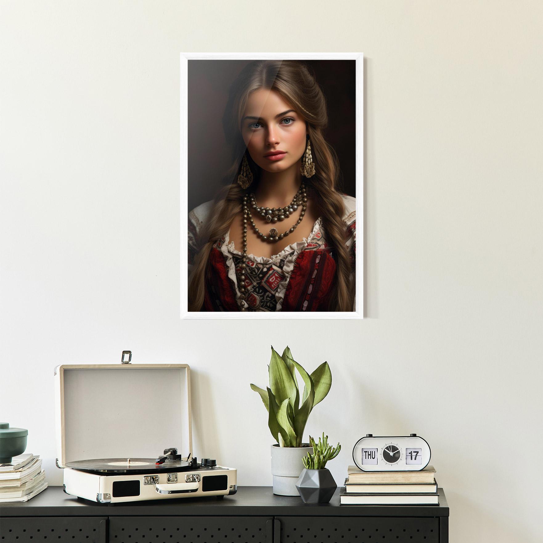 Poster Înrămat Traditional Necklace mockup 2