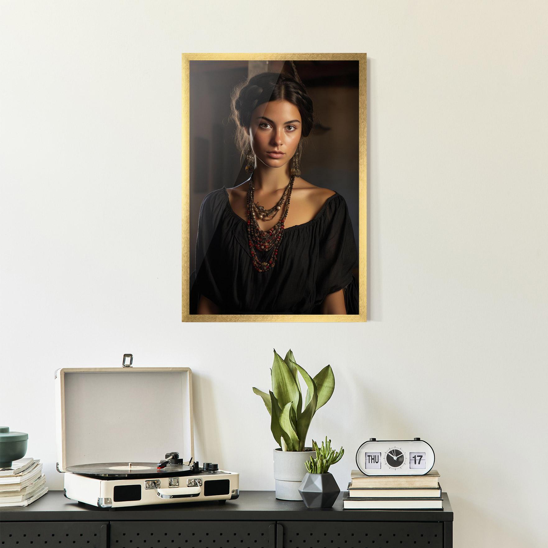 Poster Înrămat Handmade Jewelry mockup 2