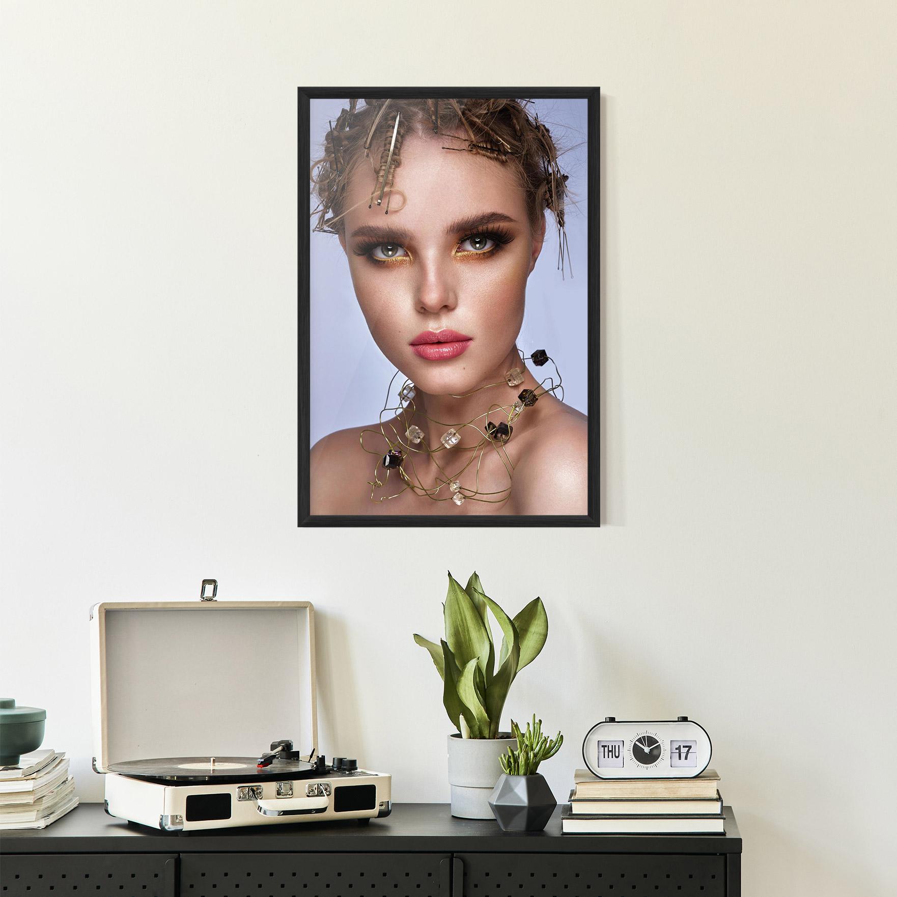 Poster Înrămat Gold Abstract Accessory mockup 2