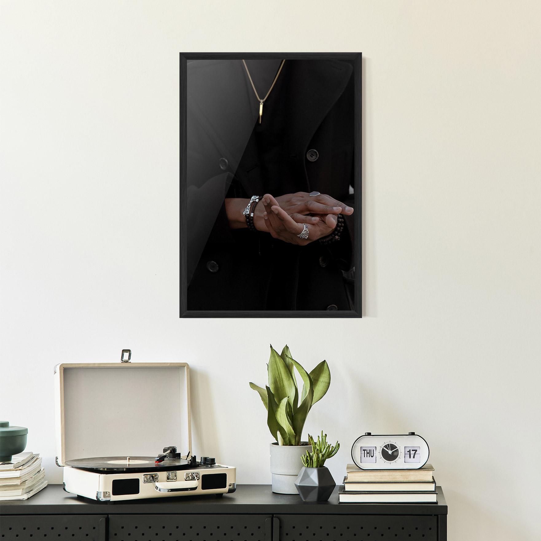 Poster Înrămat Man Accessories mockup 2