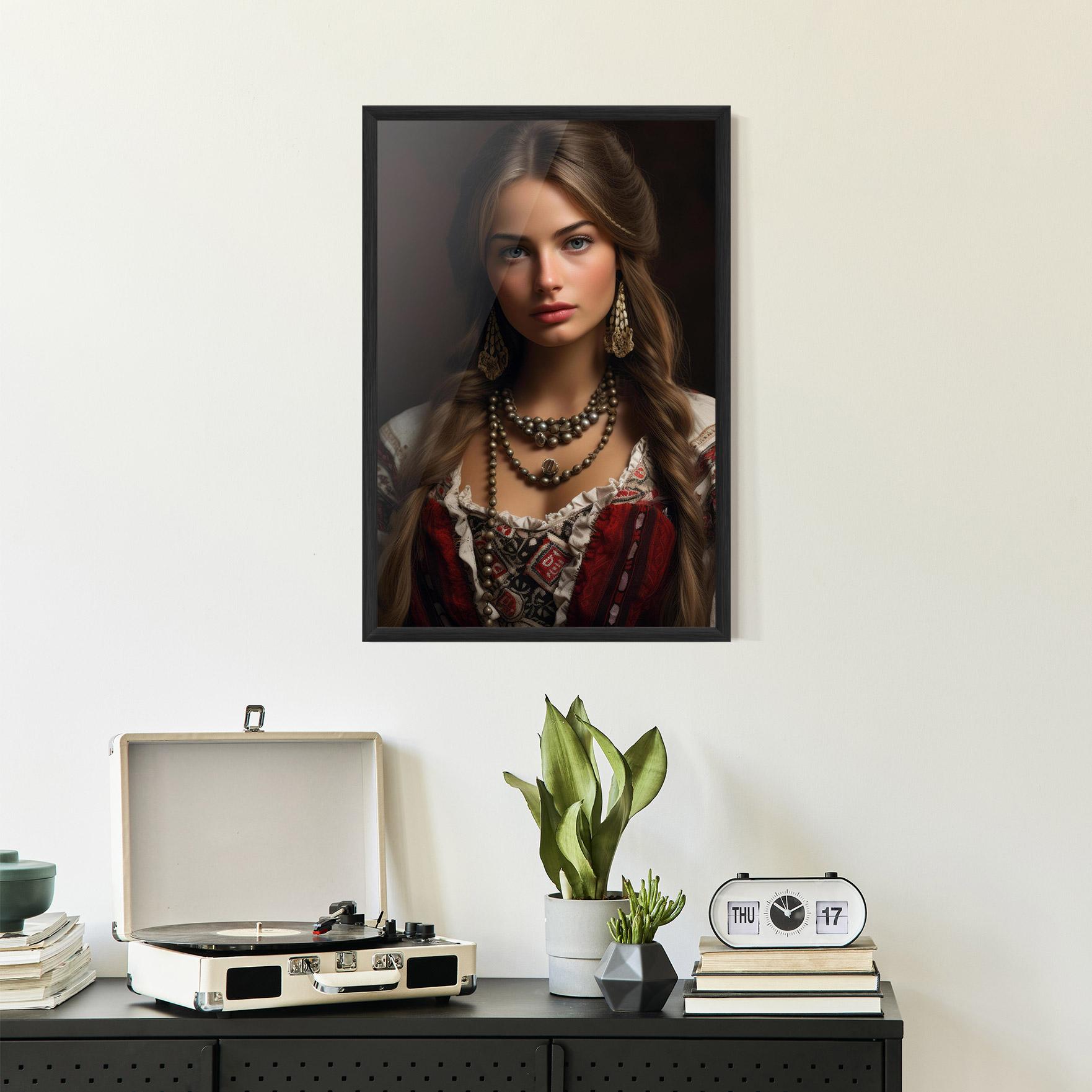 Poster Înrămat Traditional Necklace mockup 2