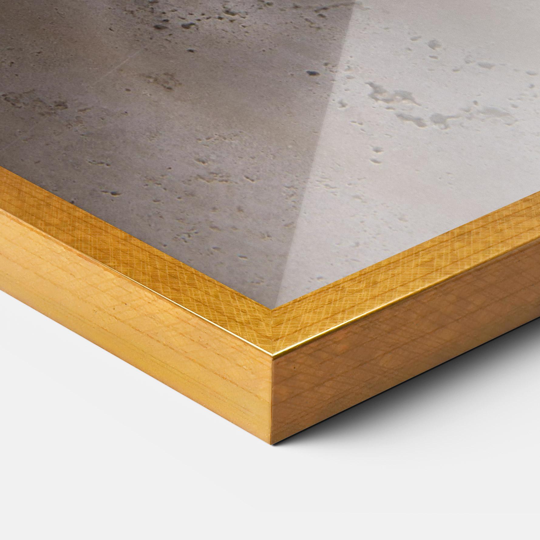 Poster Înrămat Abstract Gold Chain mockup 3