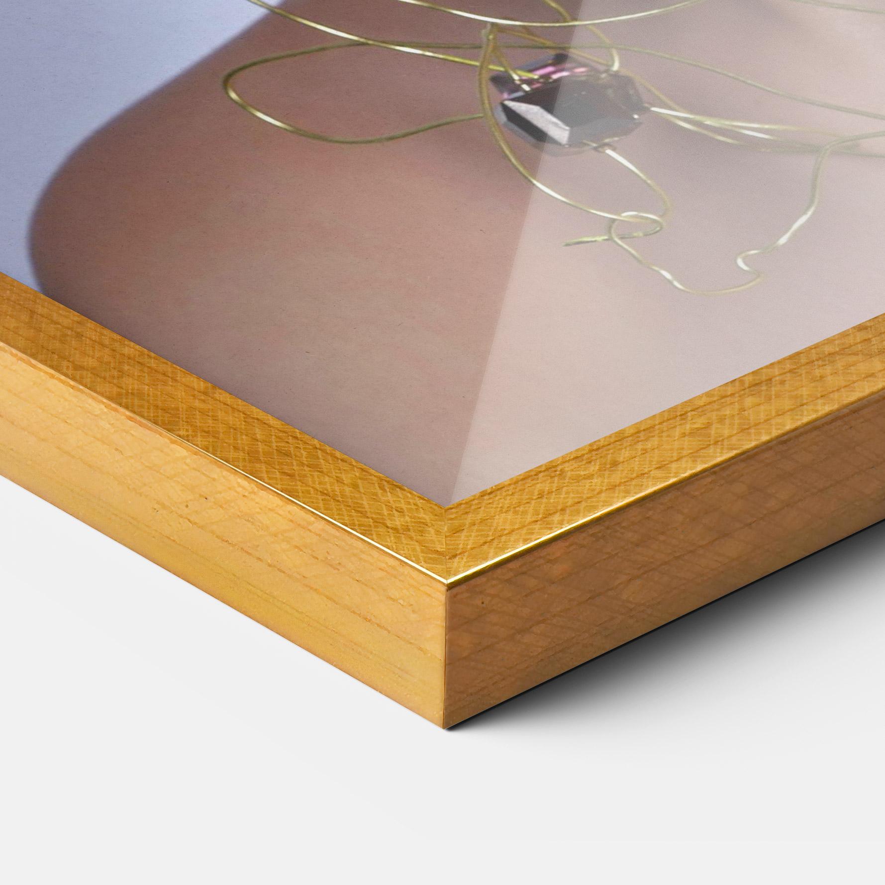 Poster Înrămat Gold Abstract Accessory mockup 3