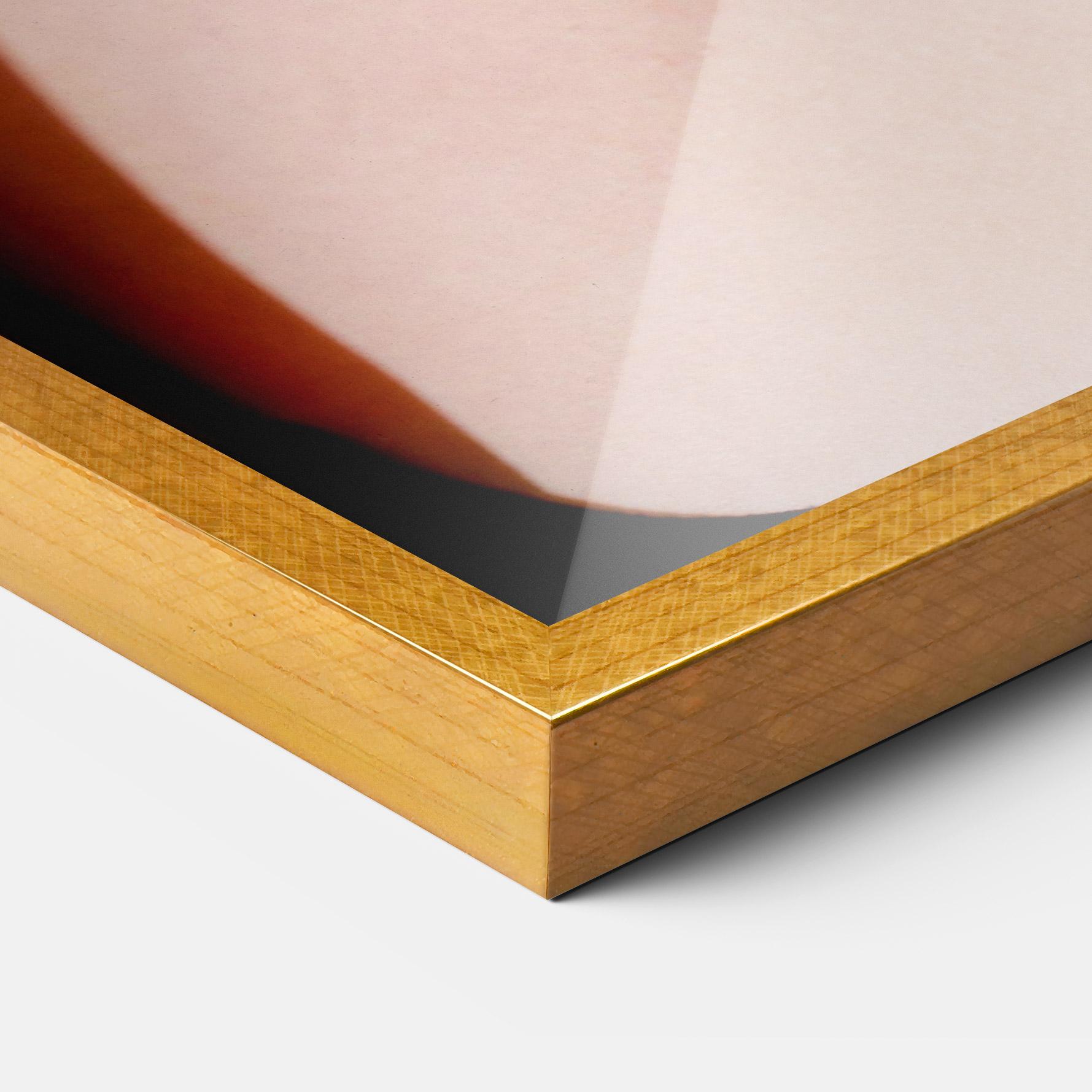 Poster Înrămat S Gold Necklace mockup 3