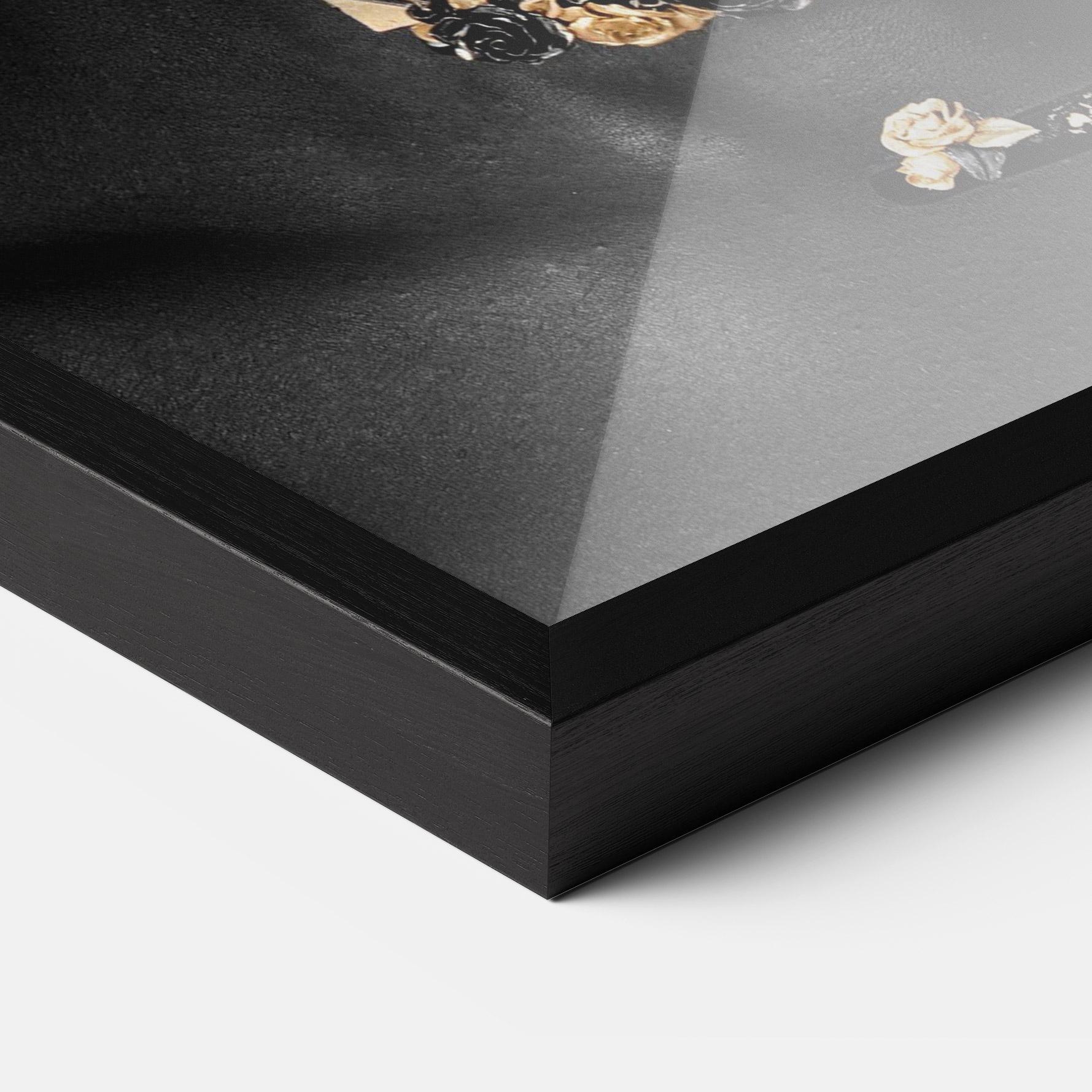 Poster Înrămat Black Art Makeup mockup 3