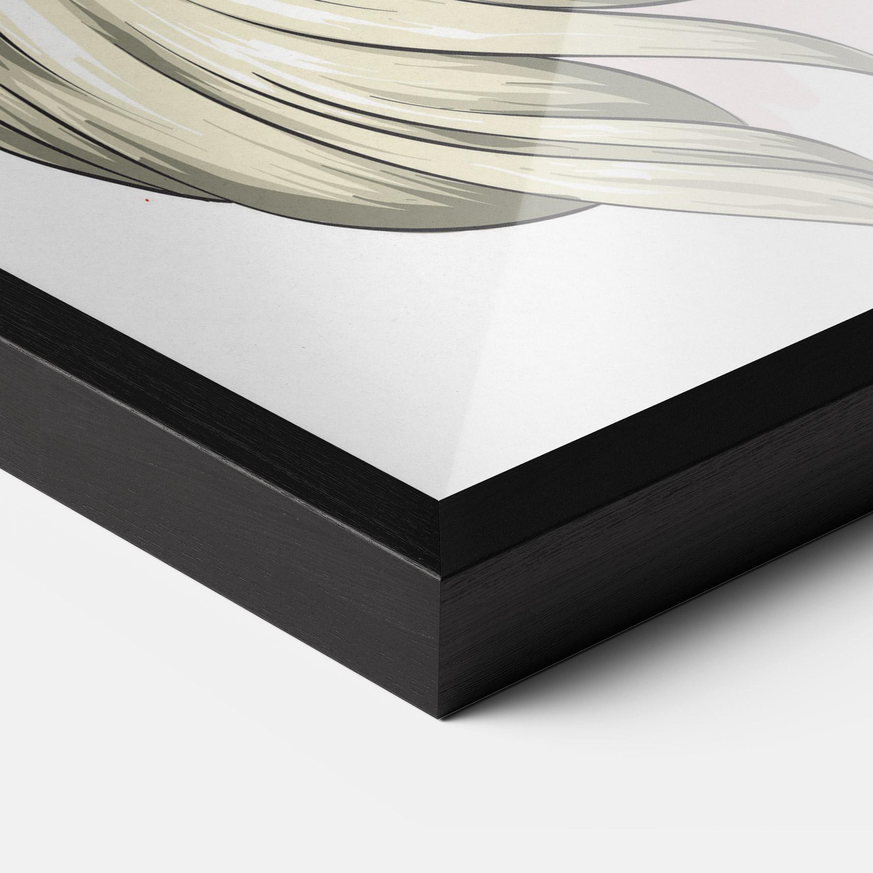 Poster Înrămat Gold Crown Woman mockup 3