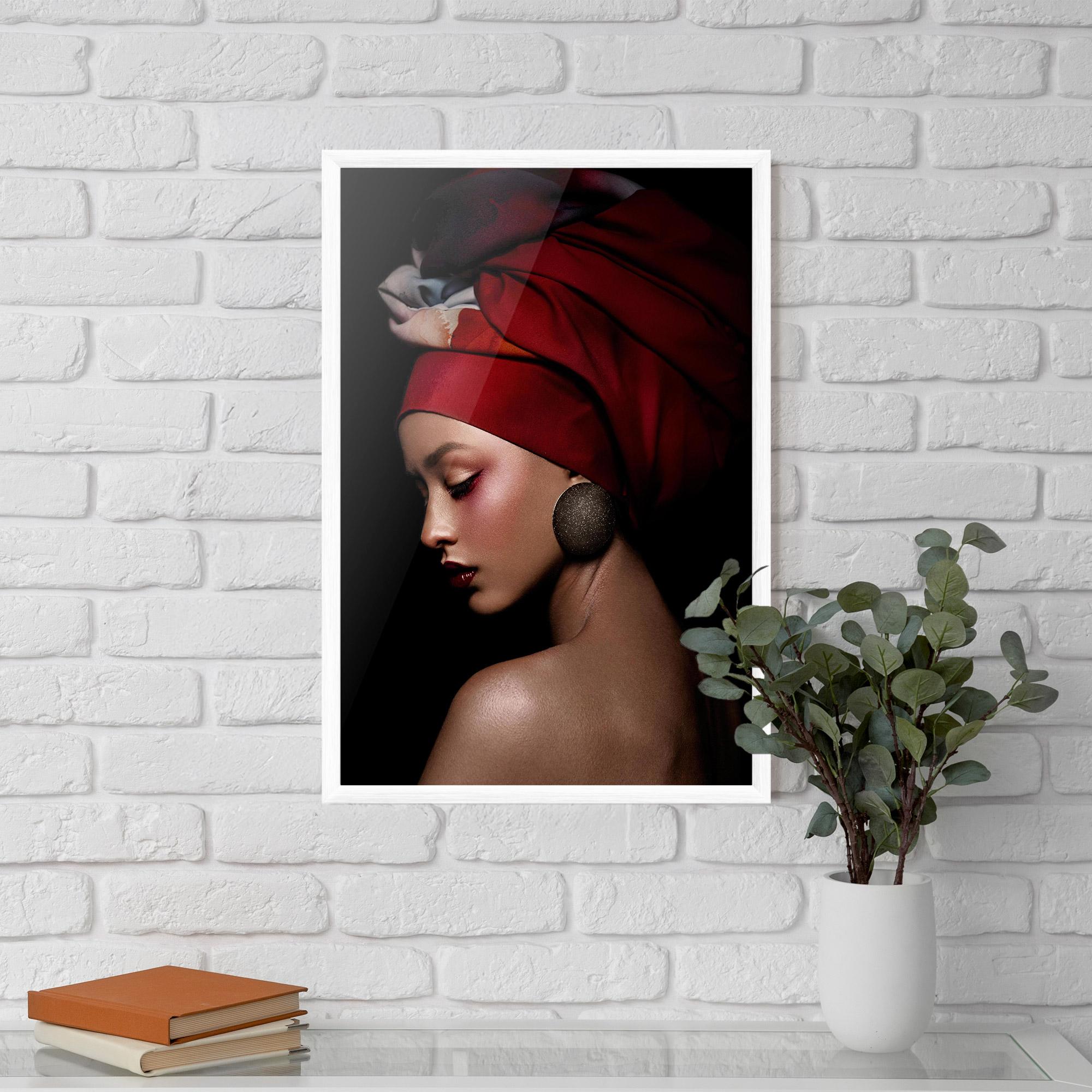 Poster Înrămat Big Circle Earring mockup 5