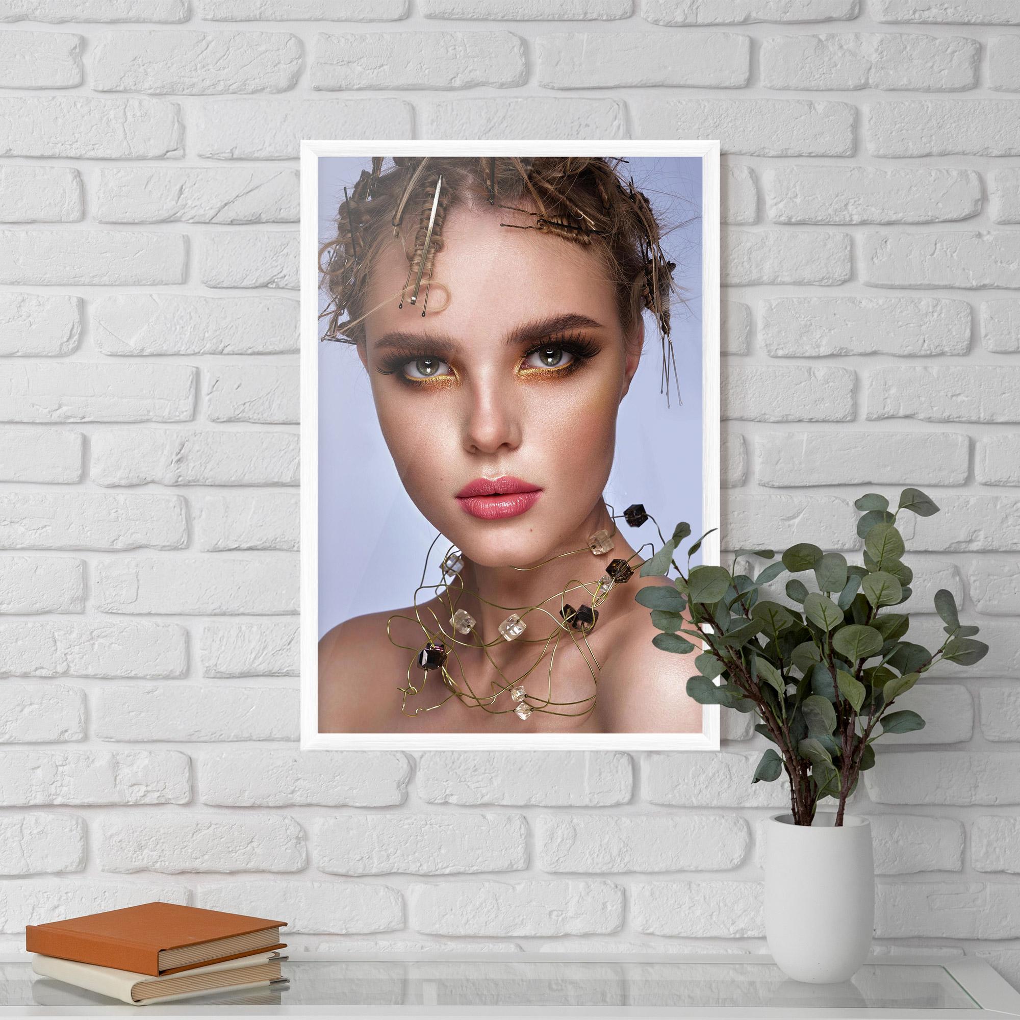 Poster Înrămat Gold Abstract Accessory mockup 5