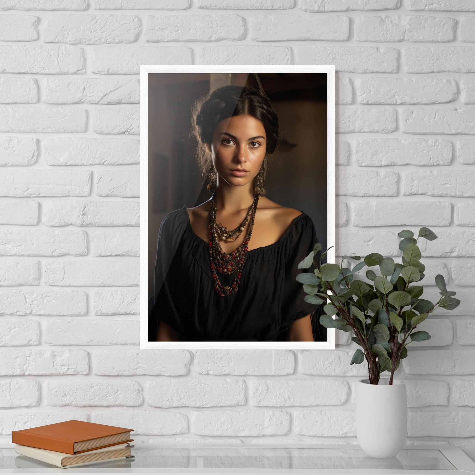 Poster Înrămat Handmade Jewelry mockup 5