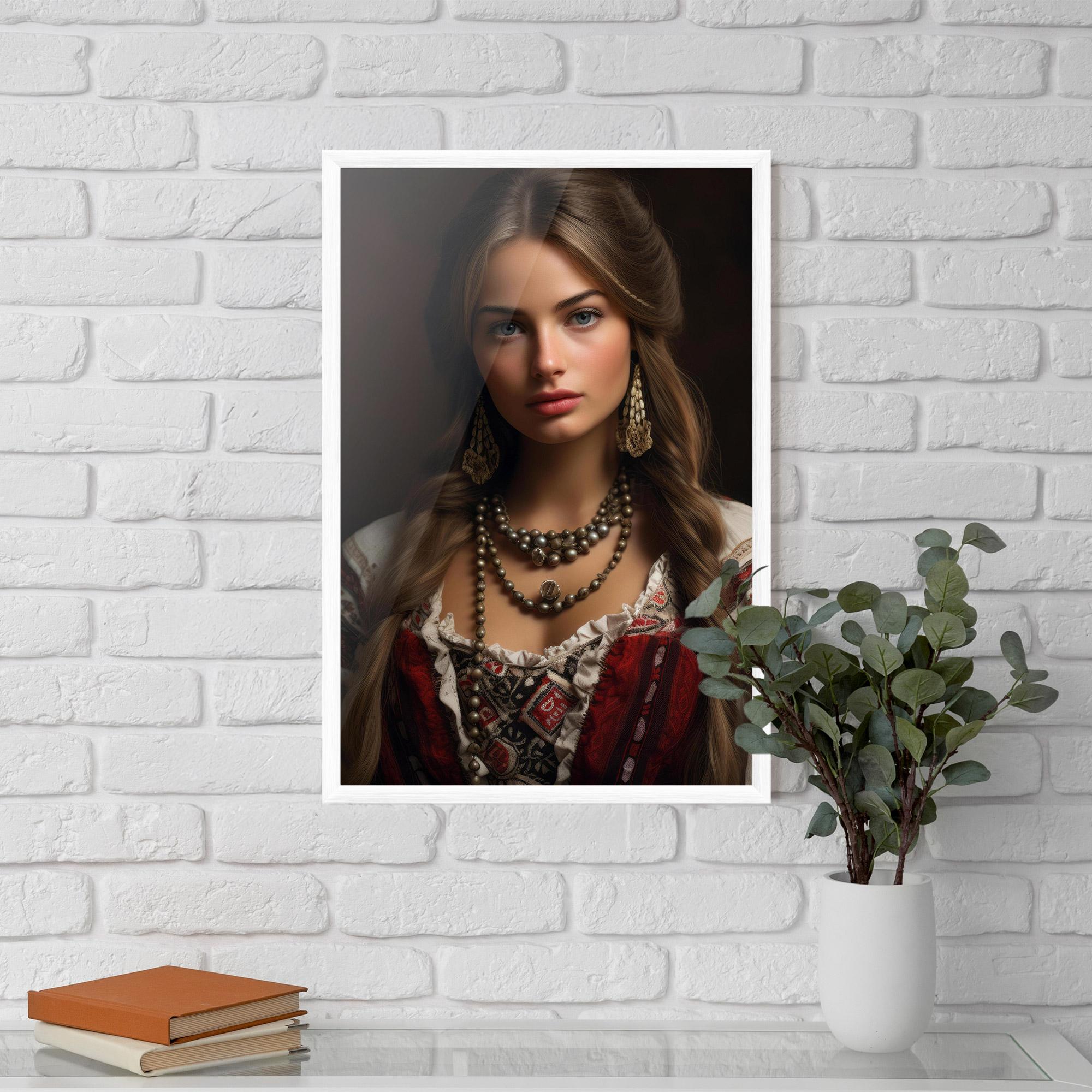 Poster Înrămat Traditional Necklace mockup 5
