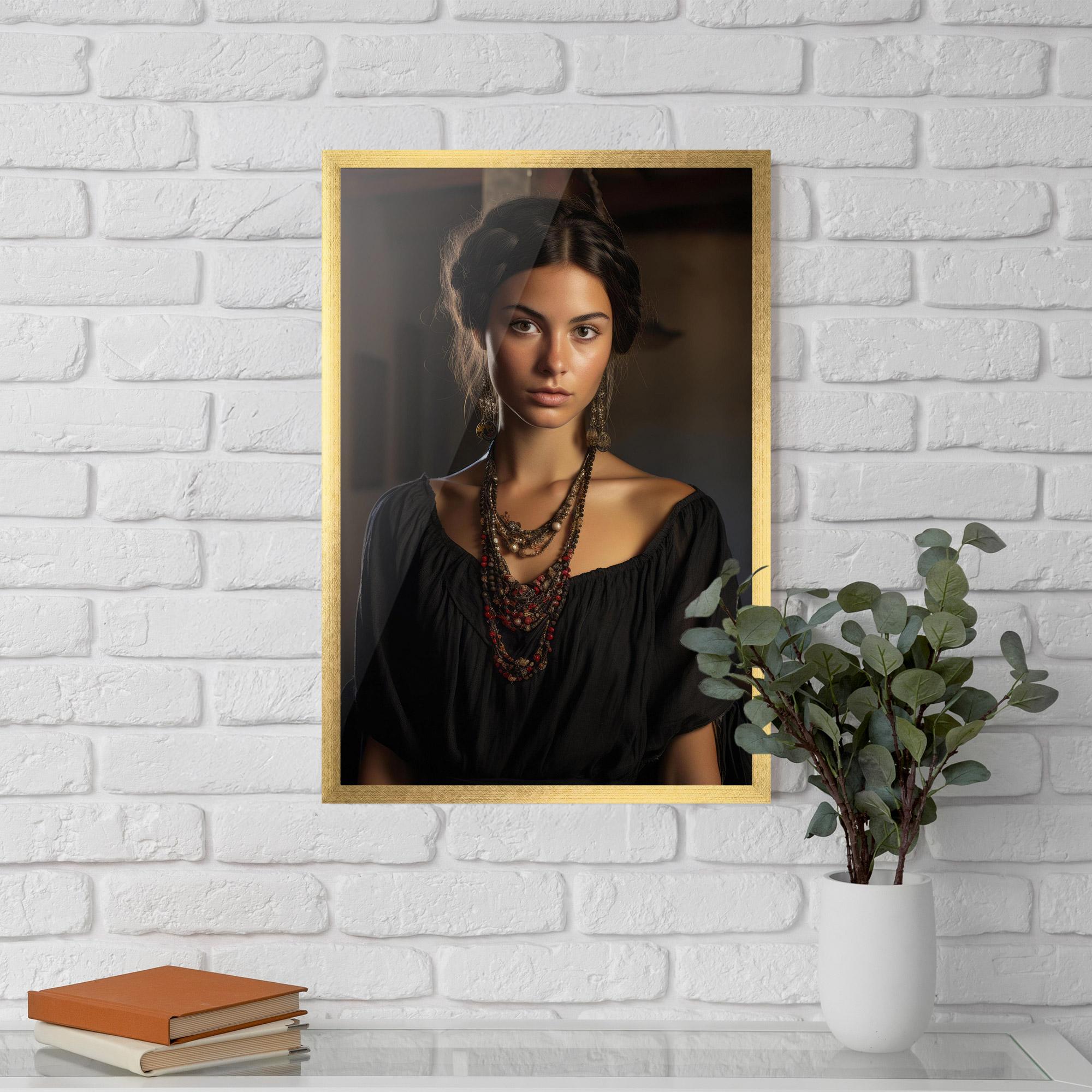 Poster Înrămat Handmade Jewelry mockup 5