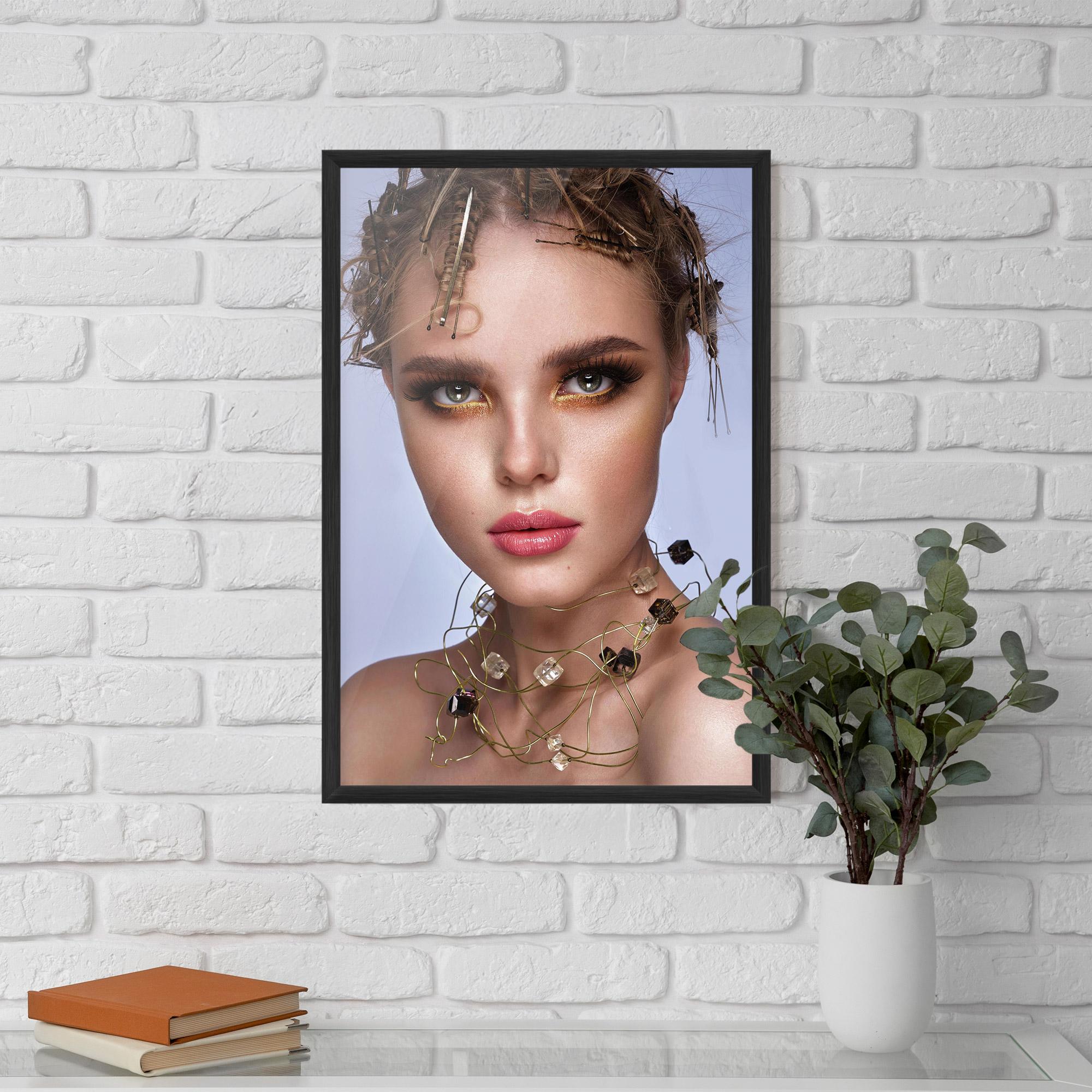 Poster Înrămat Gold Abstract Accessory mockup 5