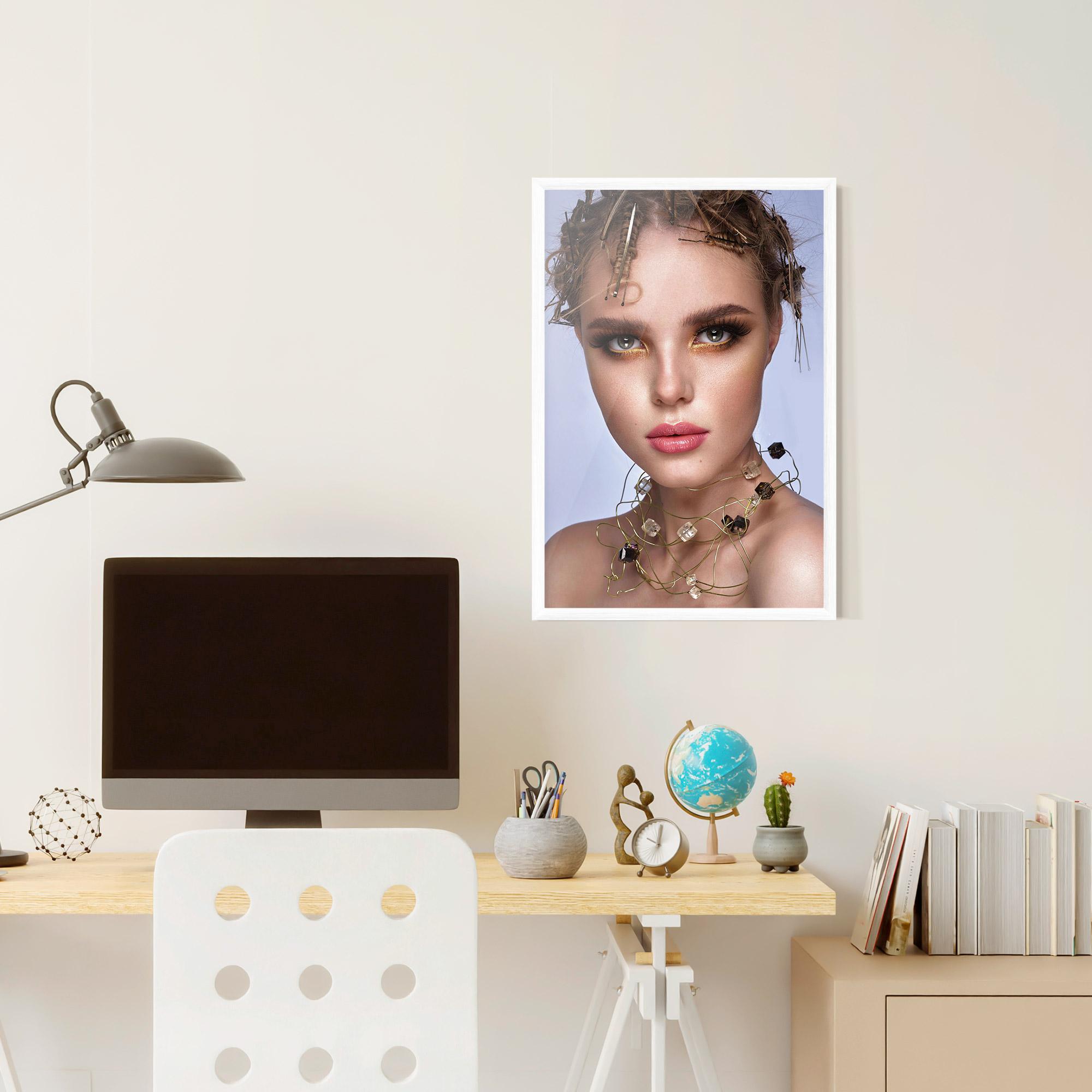 Poster Înrămat Gold Abstract Accessory mockup 6