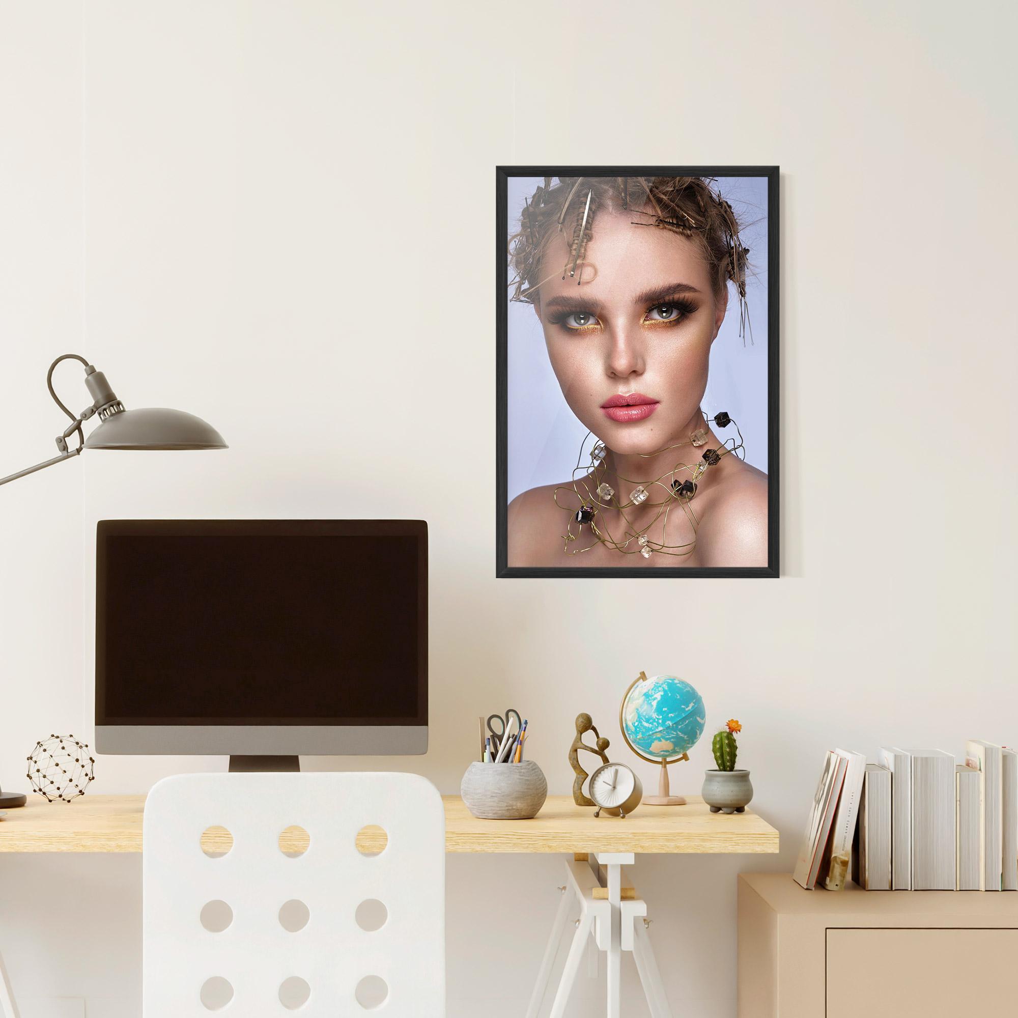 Poster Înrămat Gold Abstract Accessory mockup 6