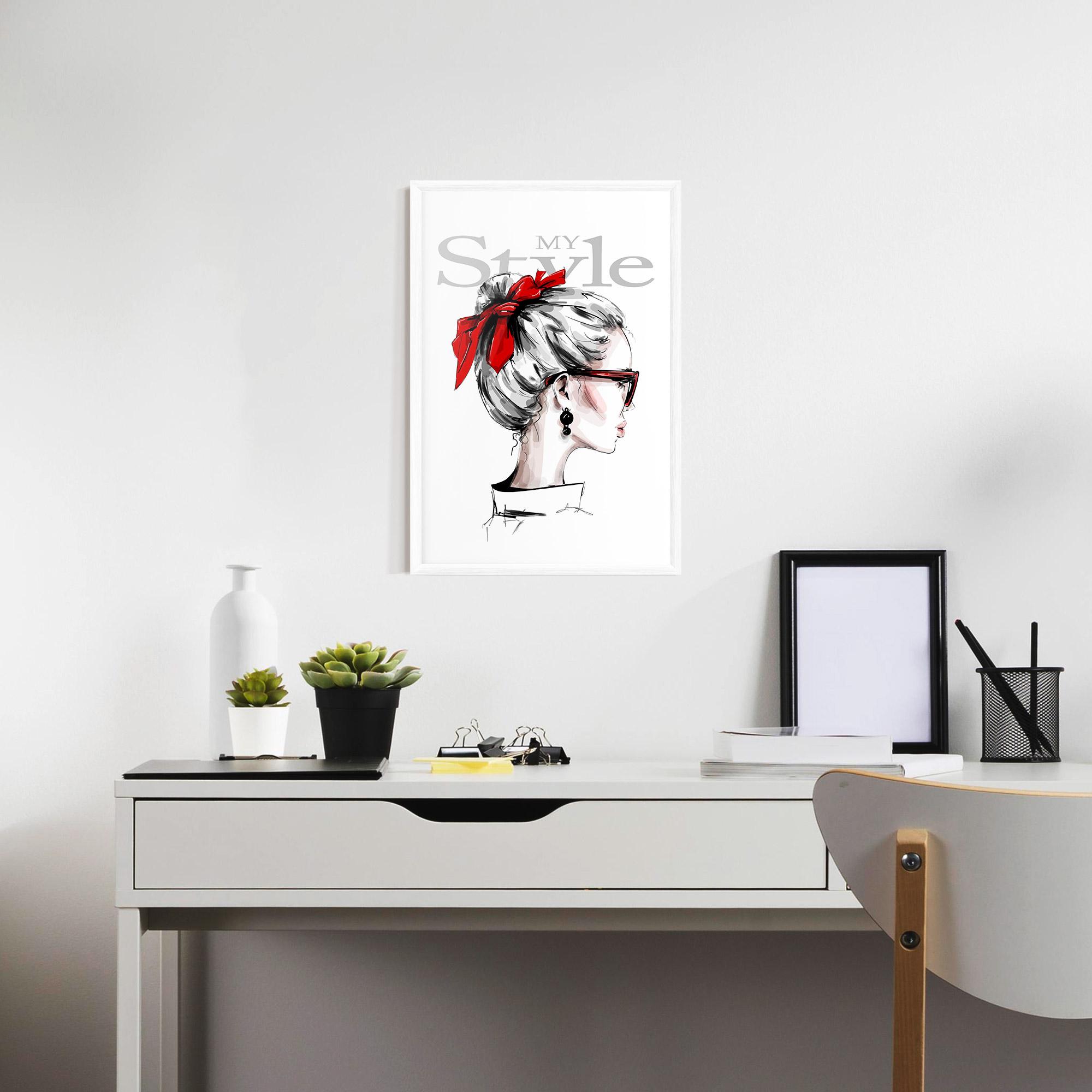 Poster Înrămat My Style mockup 7