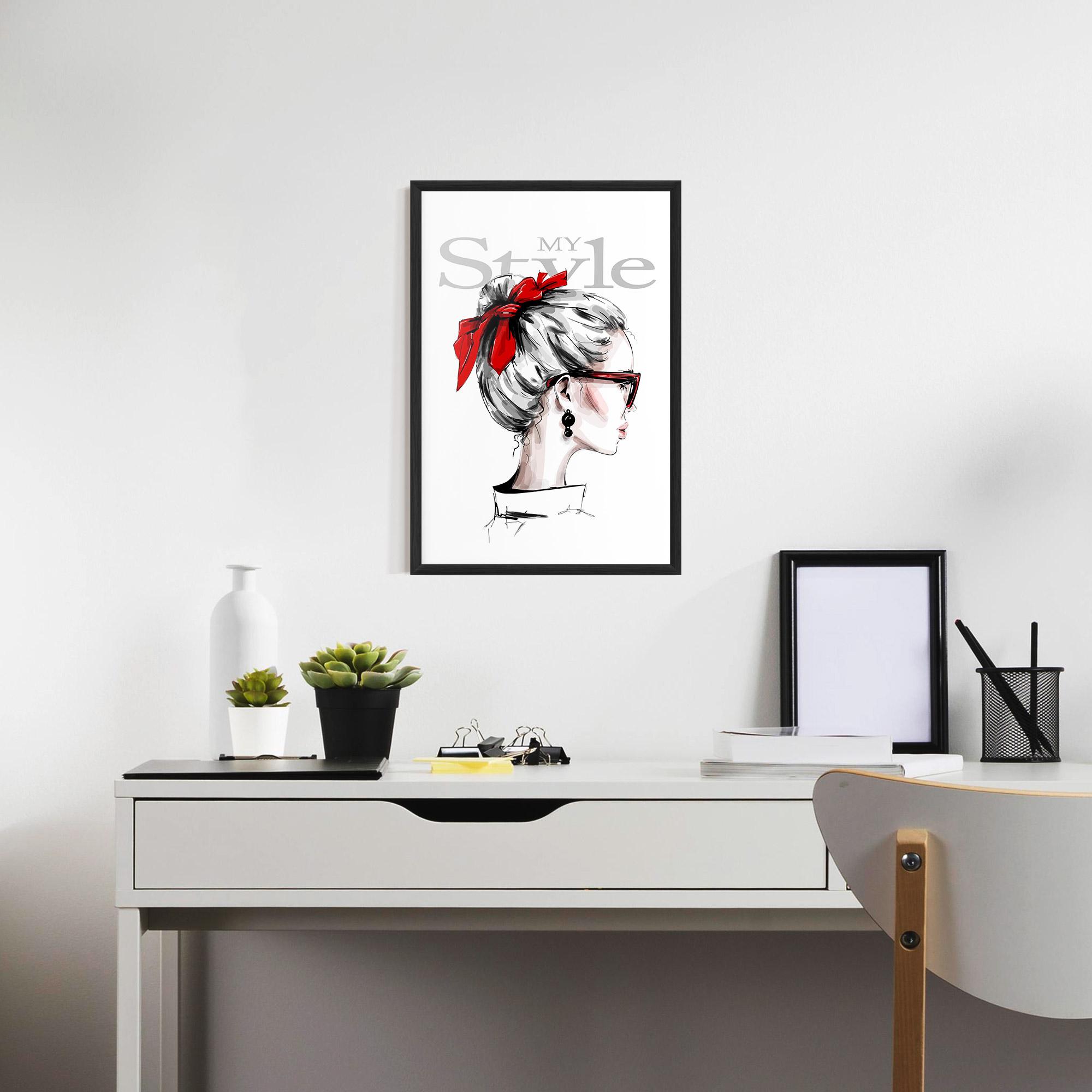 Poster Înrămat My Style mockup 7