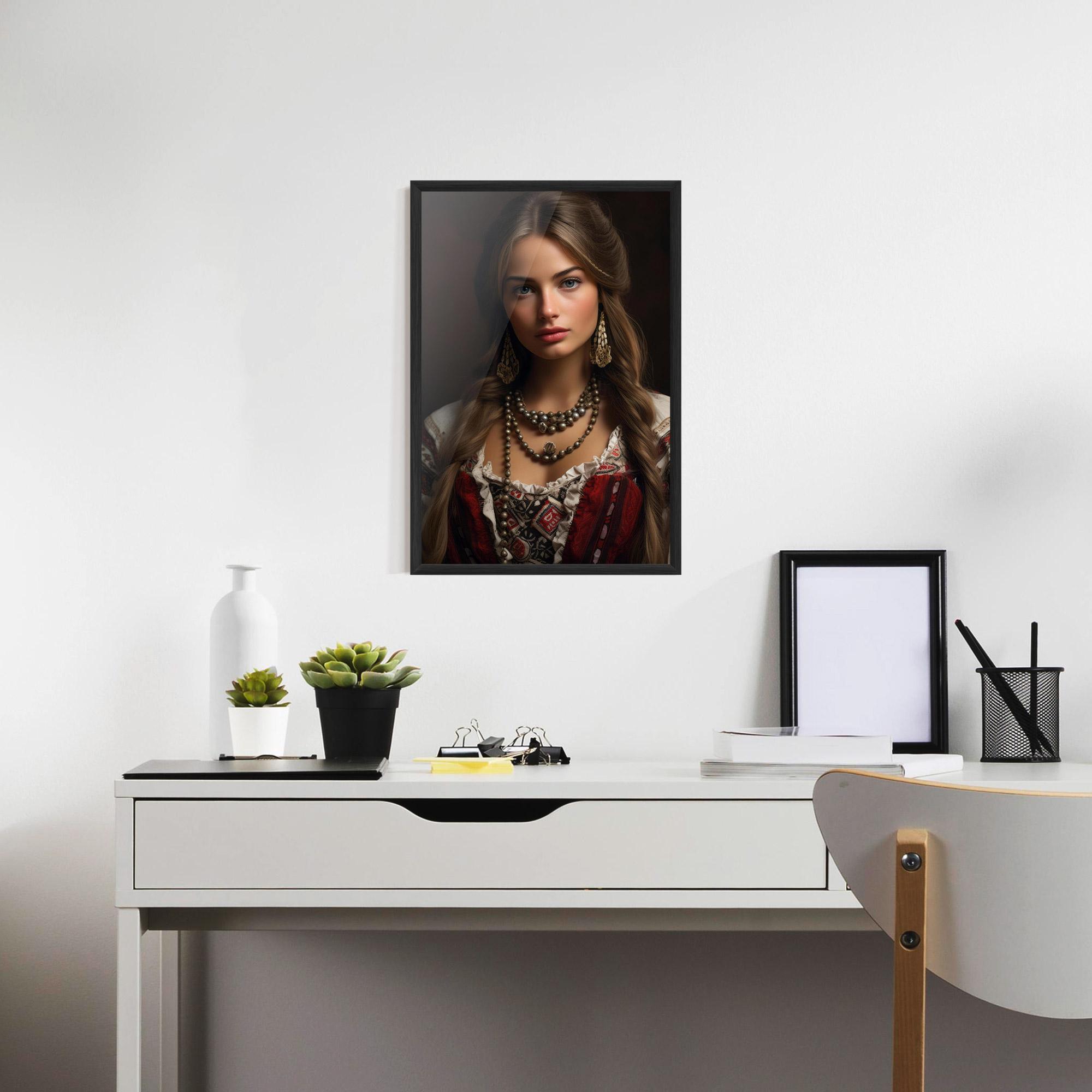 Poster Înrămat Traditional Necklace mockup 7