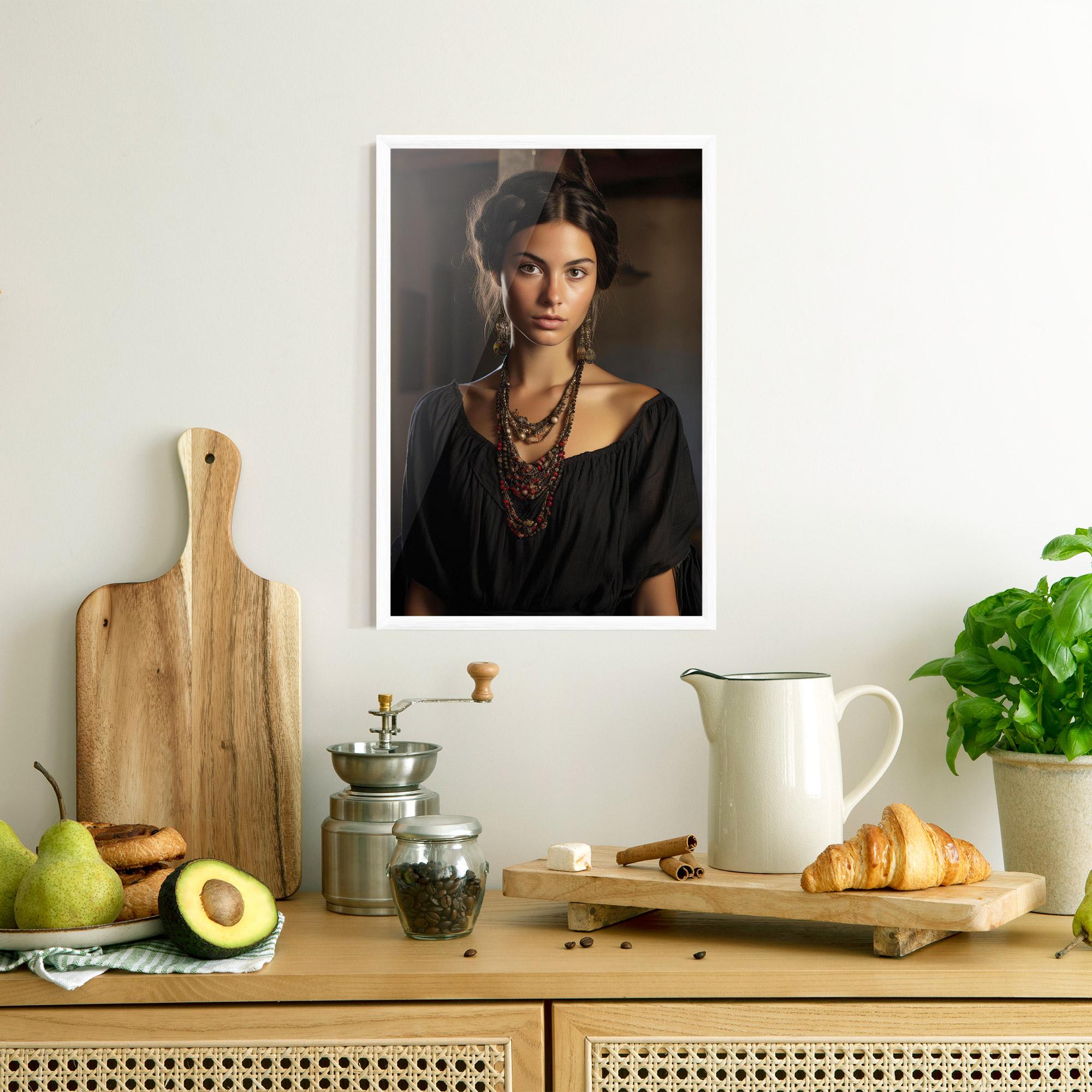 Poster Înrămat Handmade Jewelry mockup 8