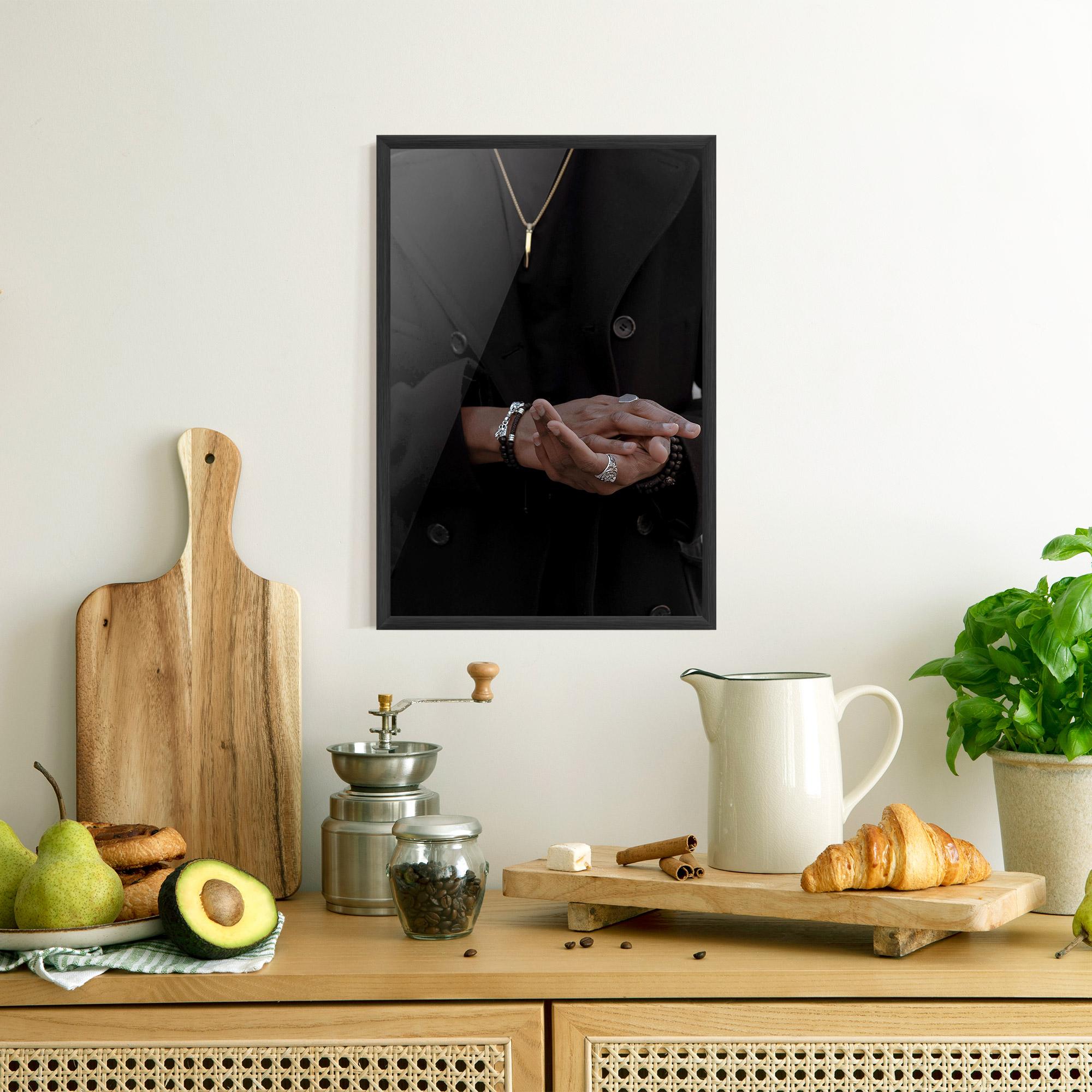Poster Înrămat Man Accessories mockup 8