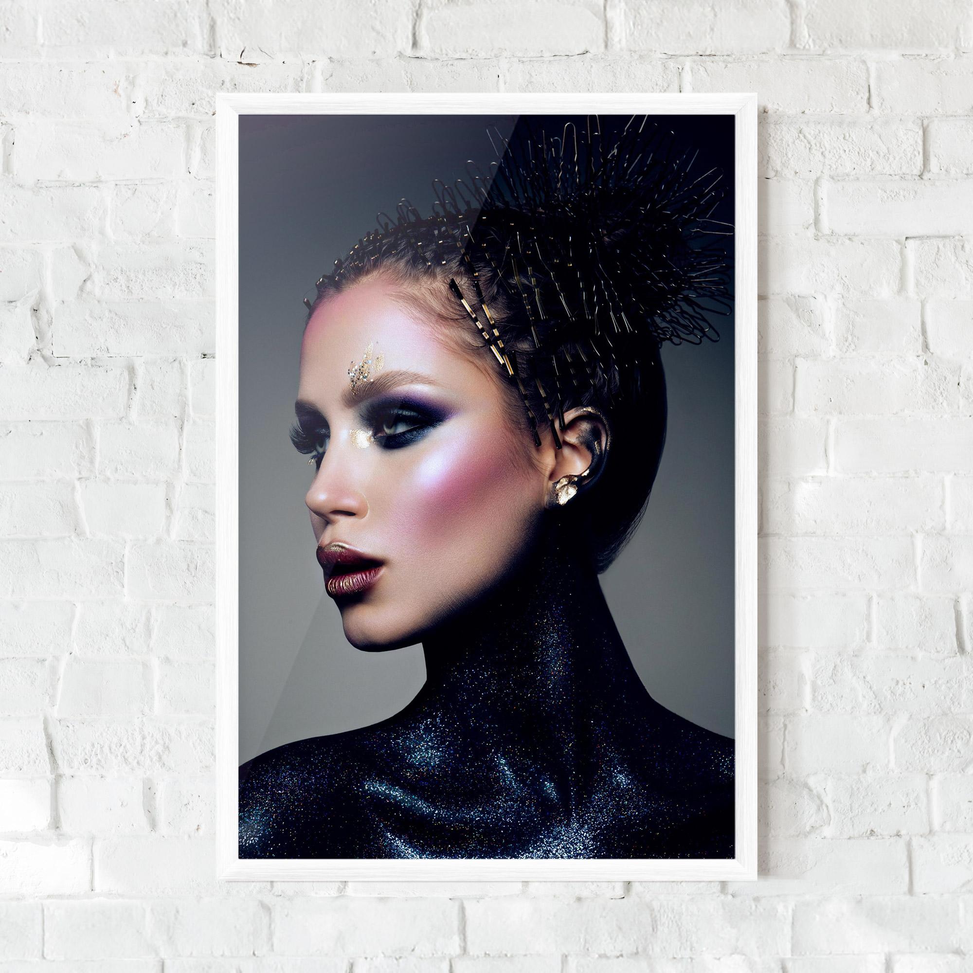 Poster Înrămat Galaxy Neck mockup 0