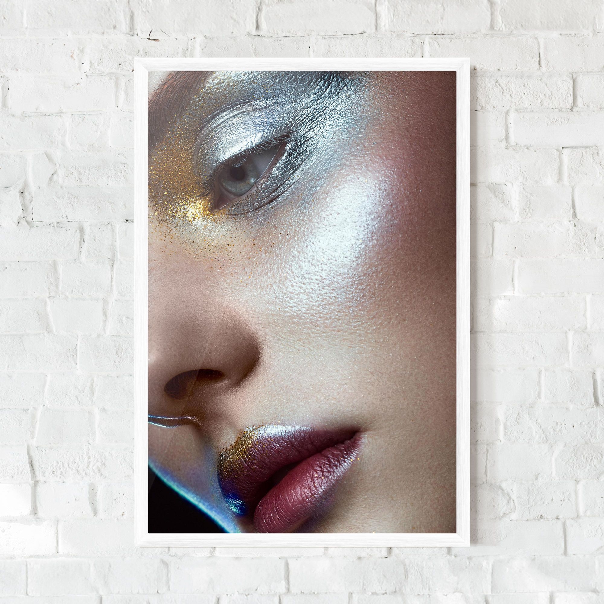 Golden Silver Makeup mockup 0