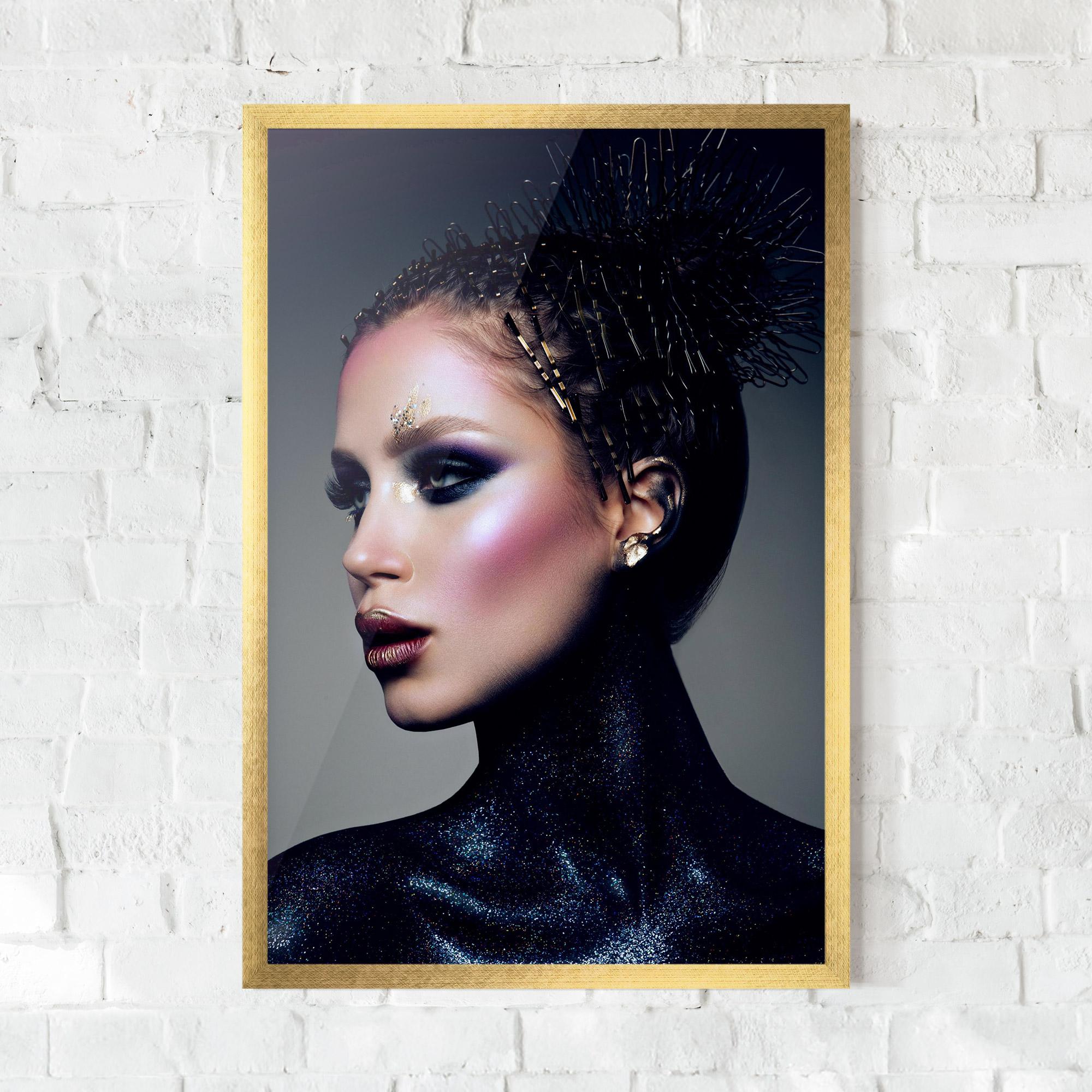 Poster Înrămat Galaxy Neck mockup 0