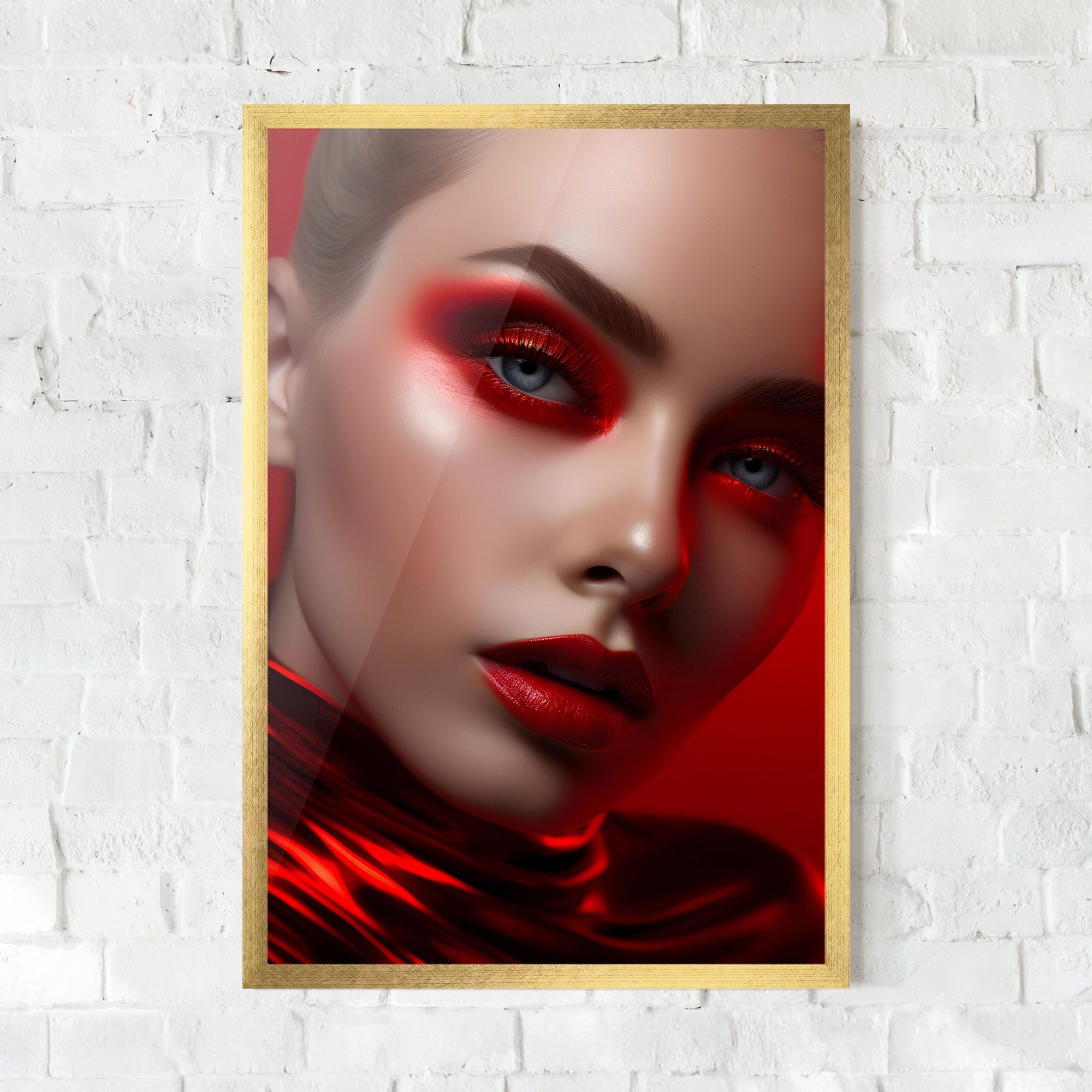 Red Makeup Art mockup 0