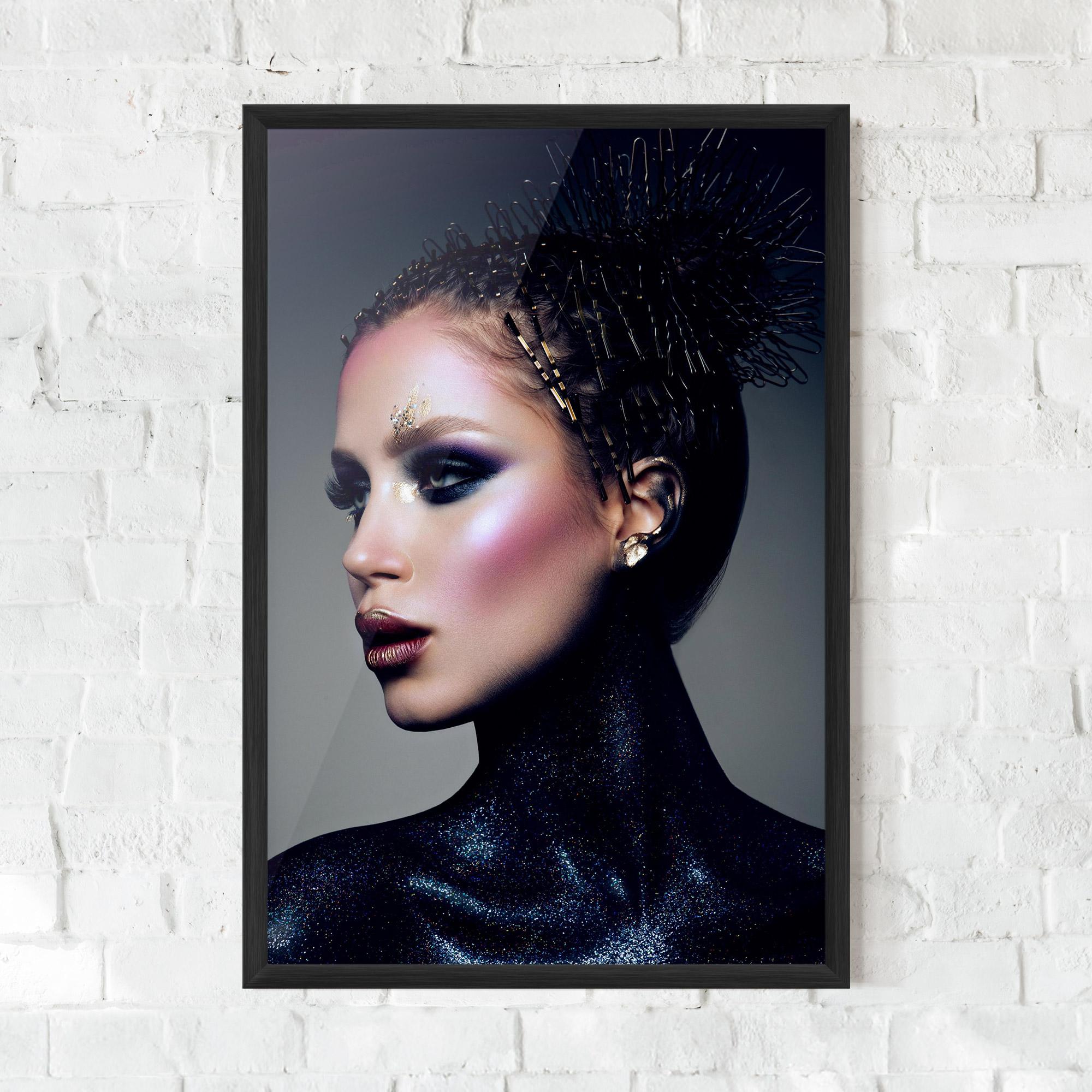 Poster Înrămat Galaxy Neck mockup 0