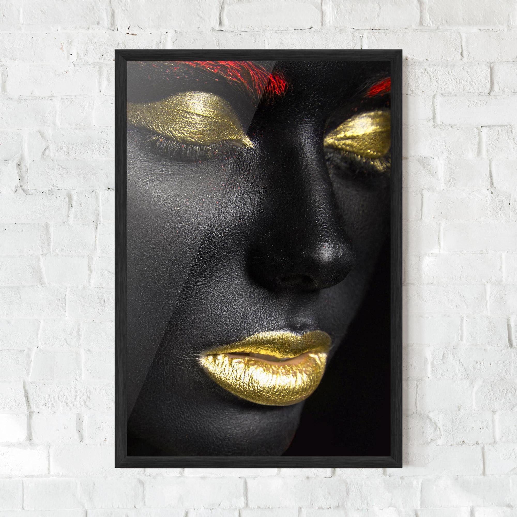 Poster Înrămat Red Eyebrows mockup 0