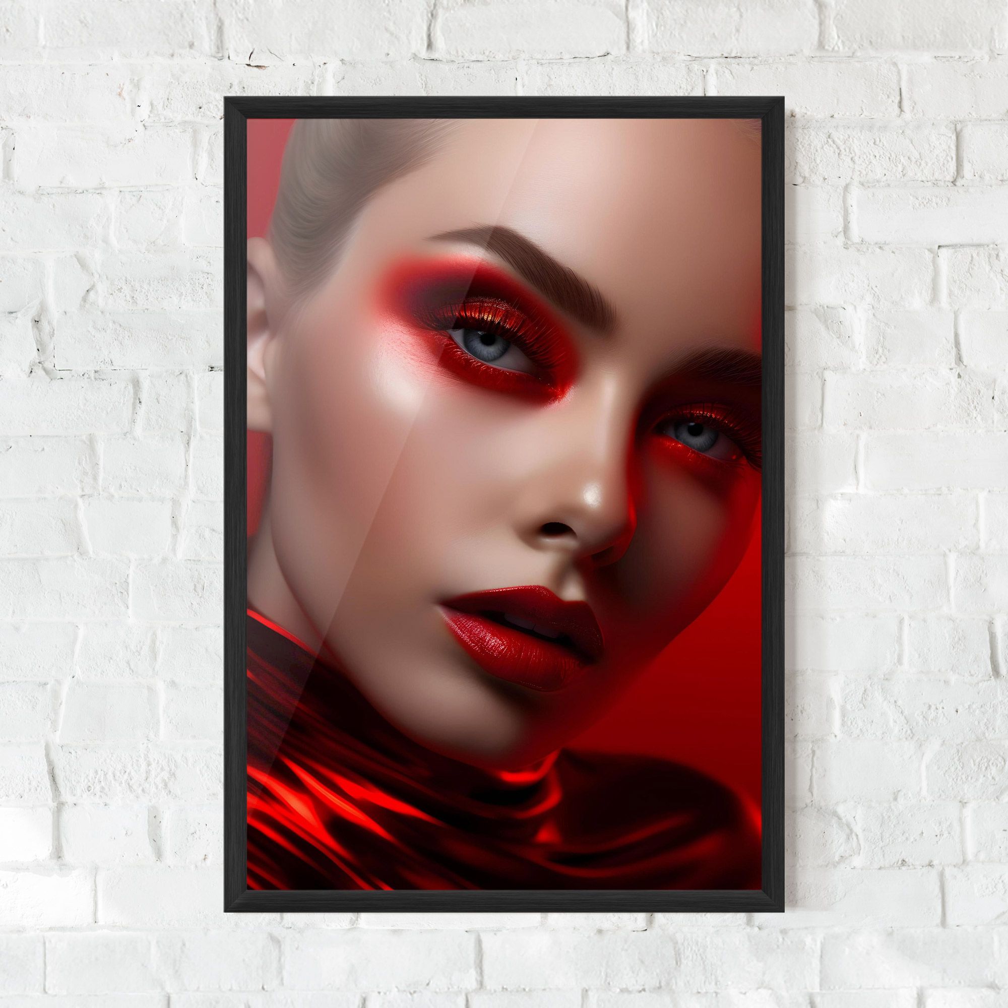 Red Makeup Art mockup 0