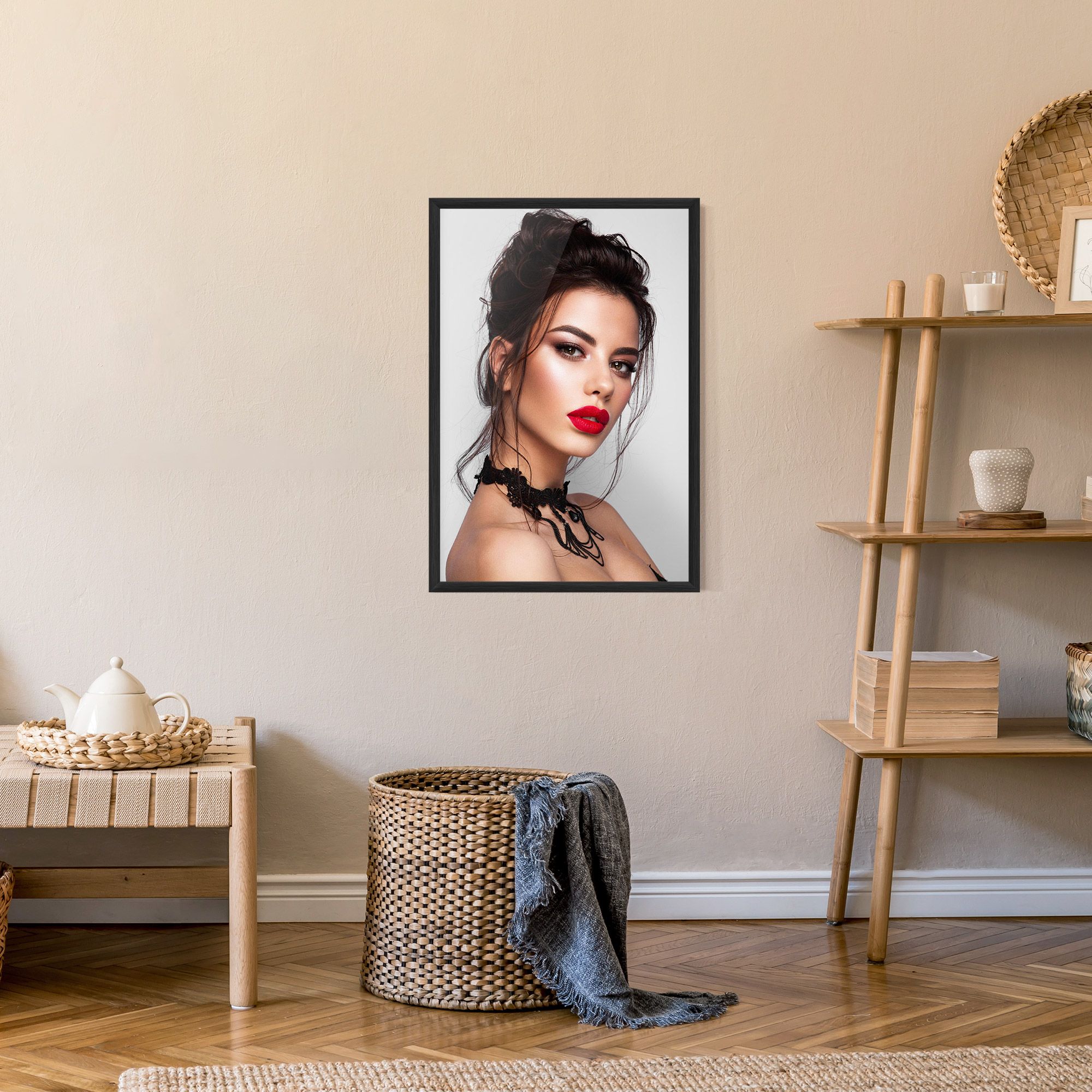 Pretty Brunette Makeup mockup 9