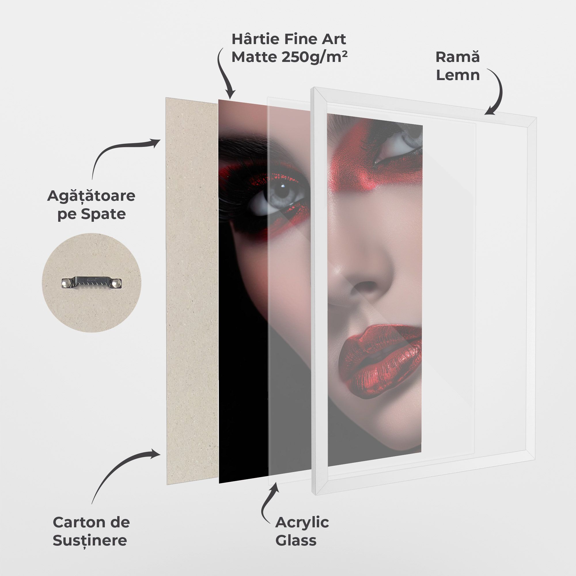 Close Up Red Makeup mockup 1