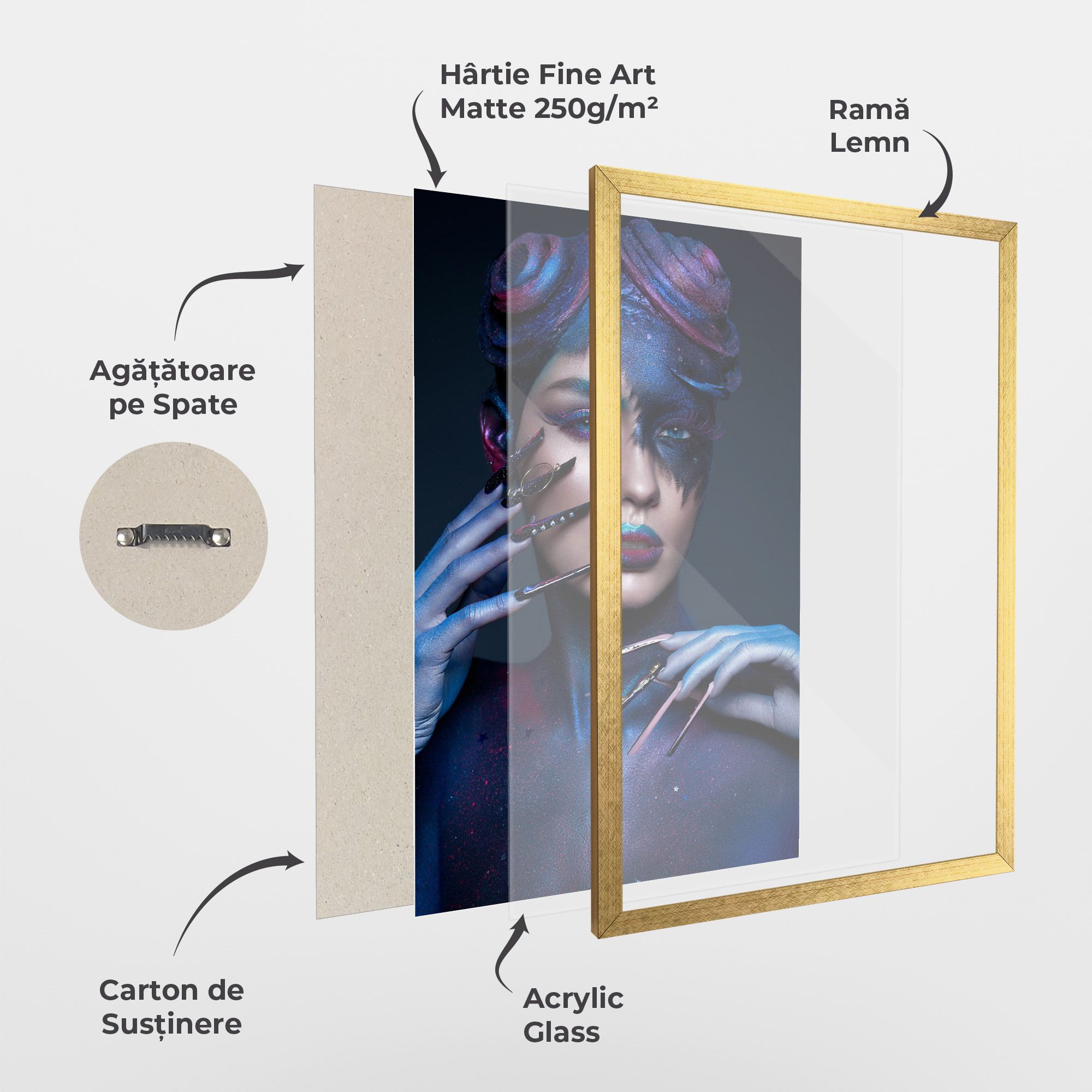 Galaxy Hair Girl mockup 1