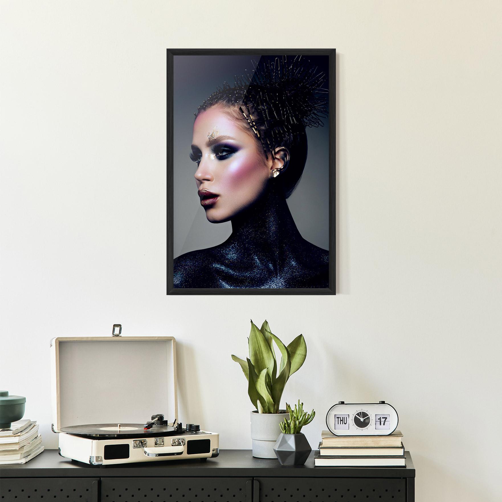 Poster Înrămat Galaxy Neck mockup 2