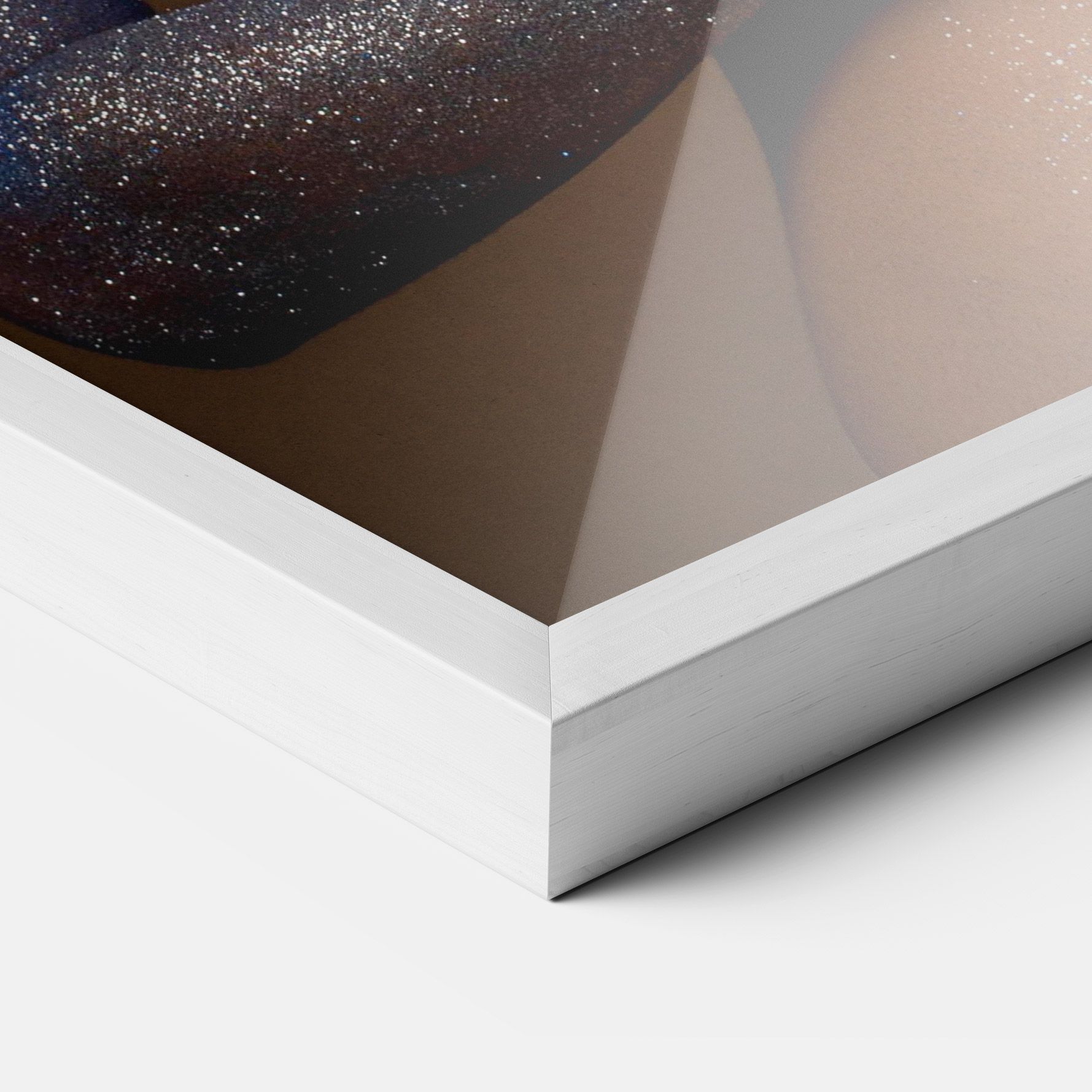 Blue Hair Make Up mockup 3