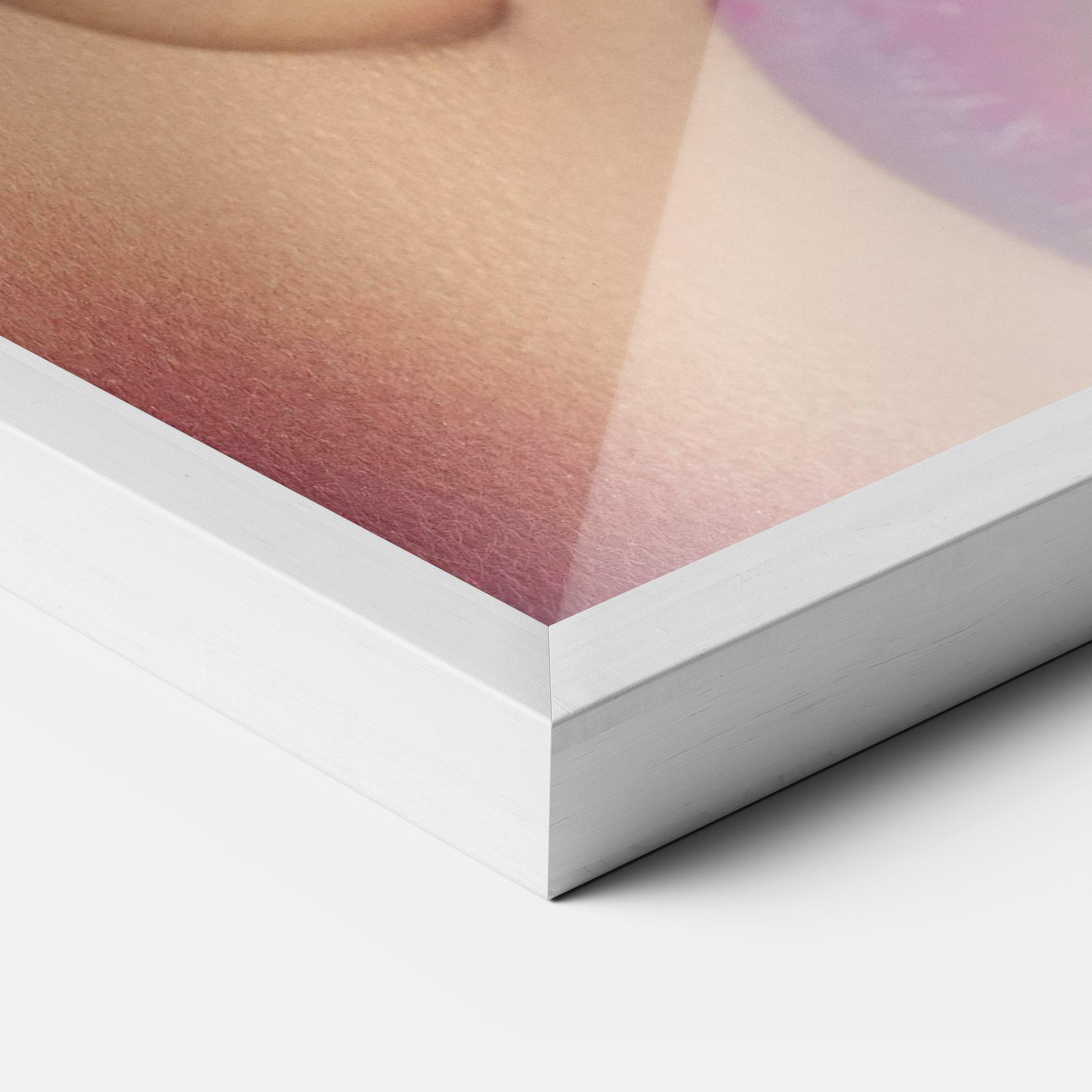 Poster Înrămat Pretty Pink Eyelashes mockup 3