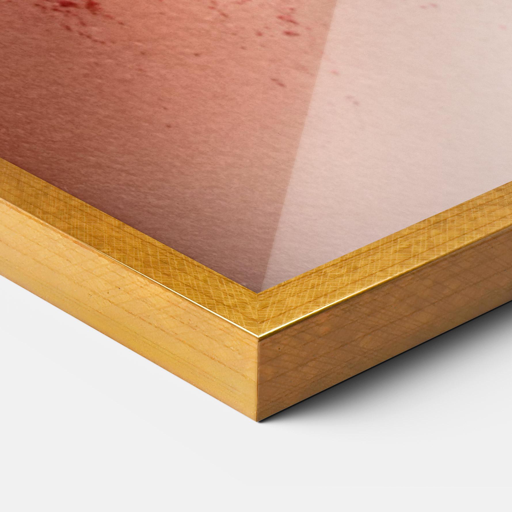 Poster Înrămat Pretty Asian Makeup mockup 3