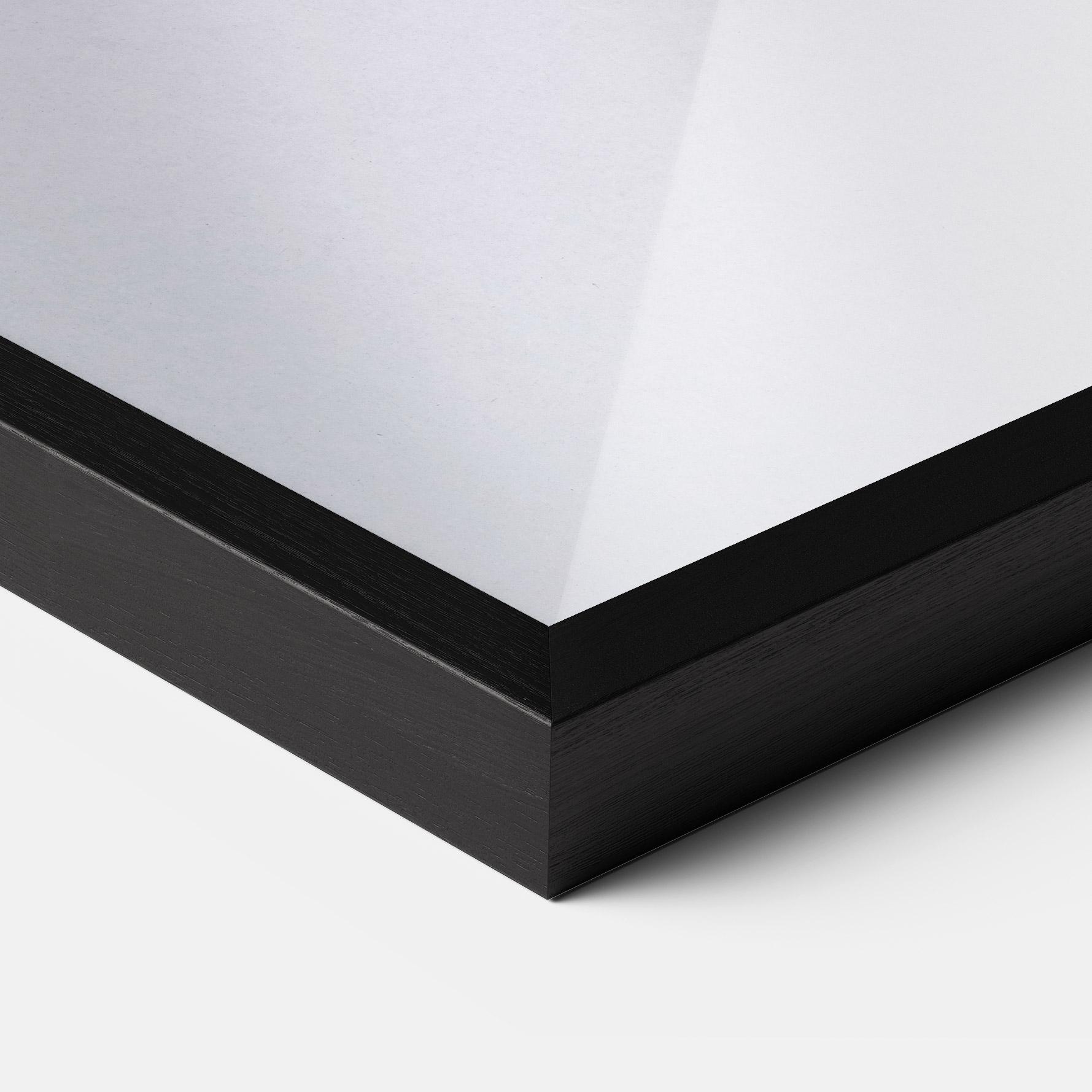 Poster Înrămat Blue Eyelashes Makeup mockup 3