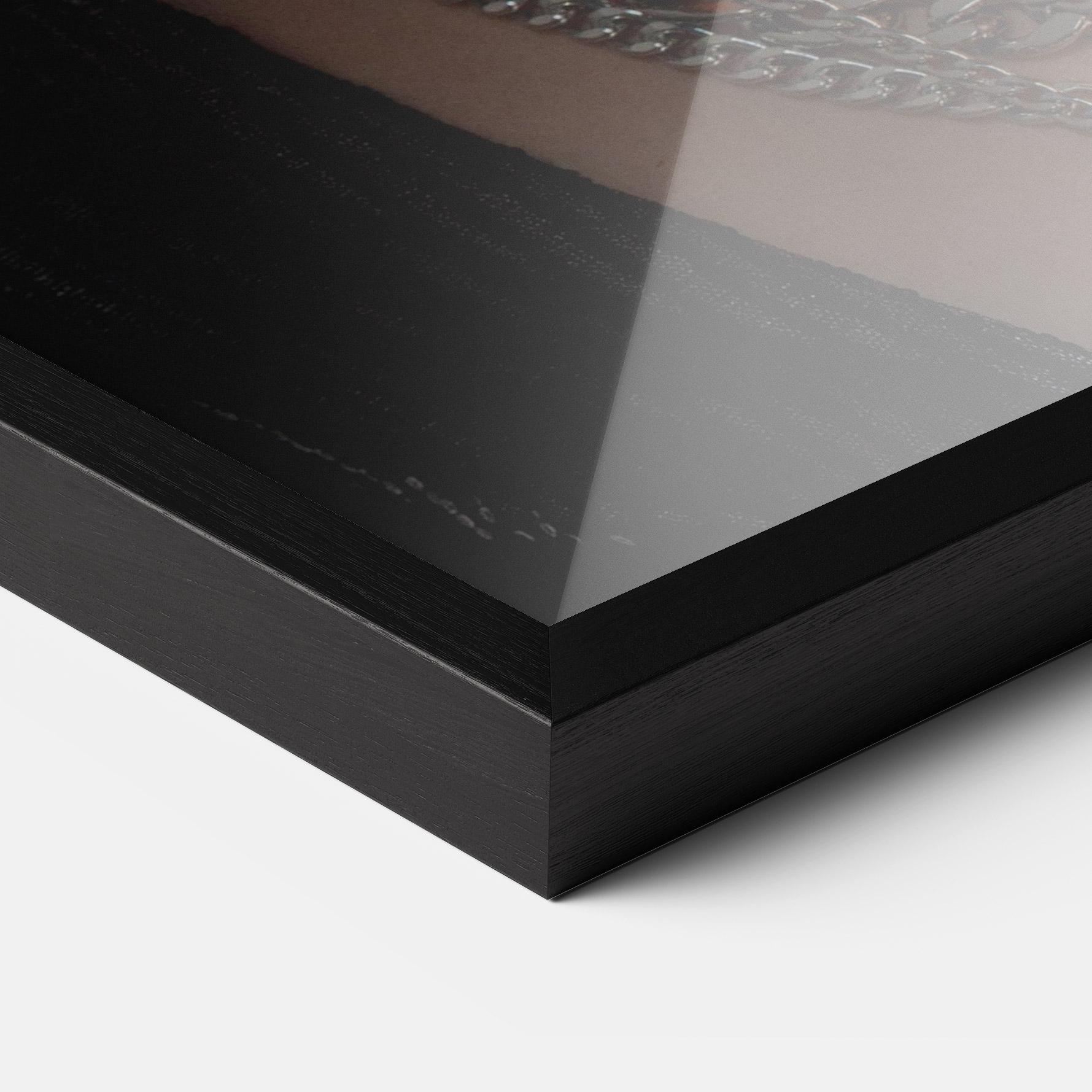 Poster Înrămat Model Makeup mockup 3