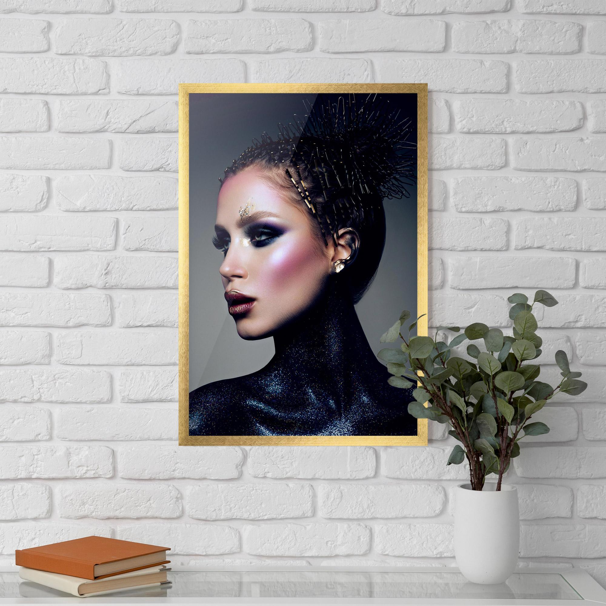 Poster Înrămat Galaxy Neck mockup 5