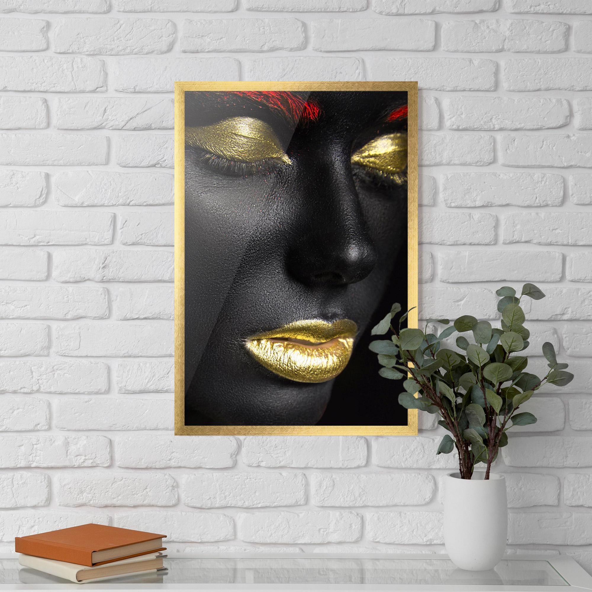 Poster Înrămat Red Eyebrows mockup 5